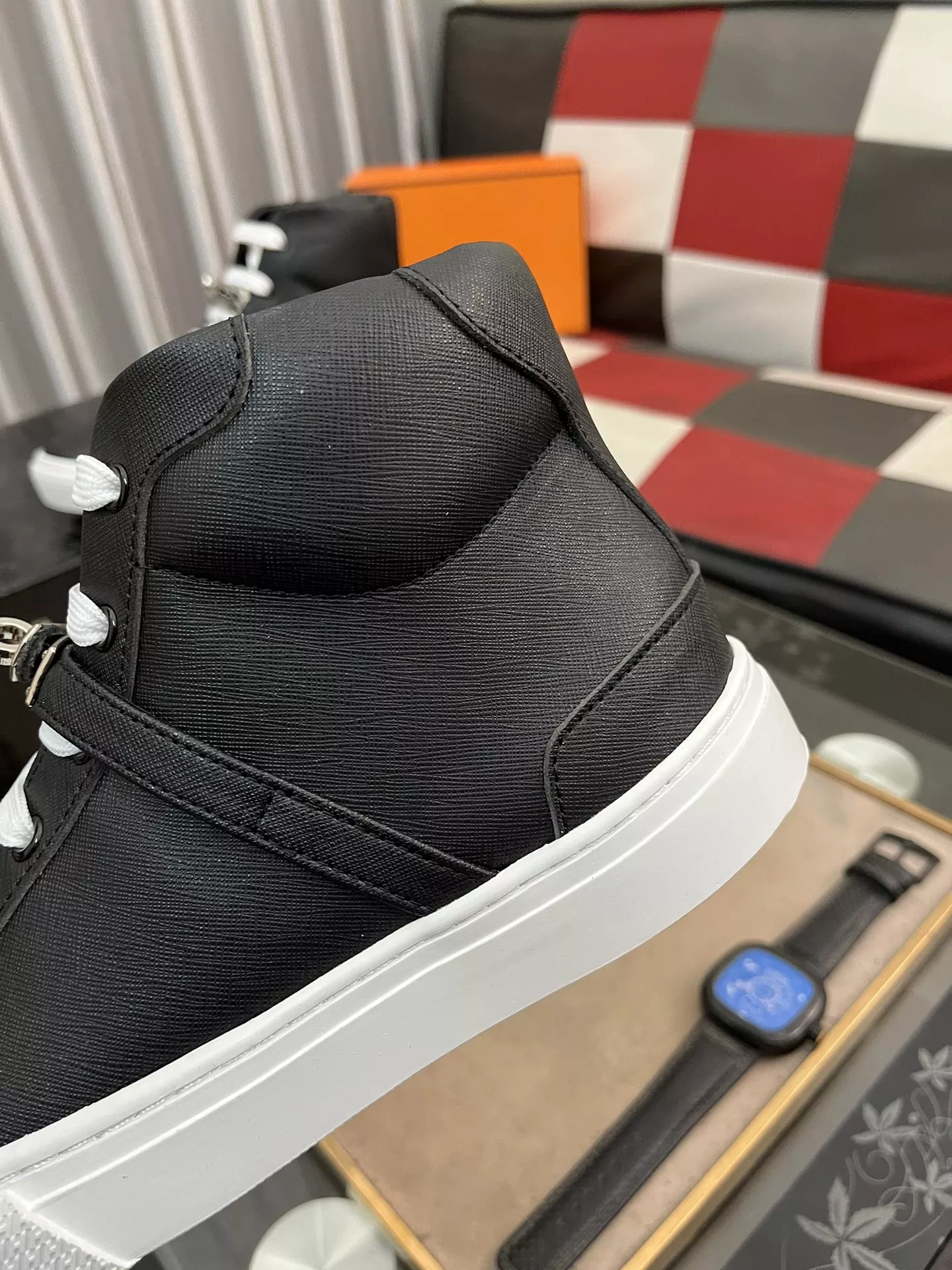 Soft 5618 Hermes High Tops Shoes For Men