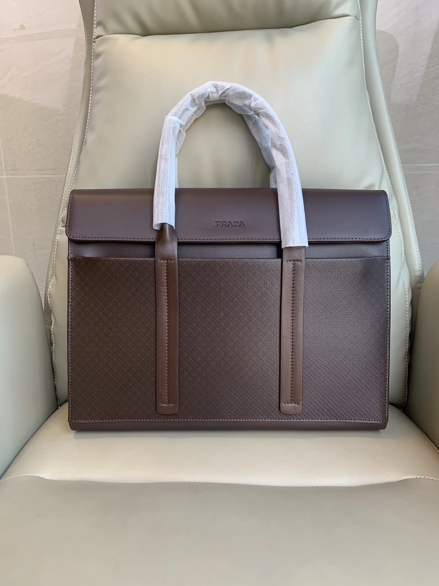 Soft 5716 Prada AAA Man Handbags