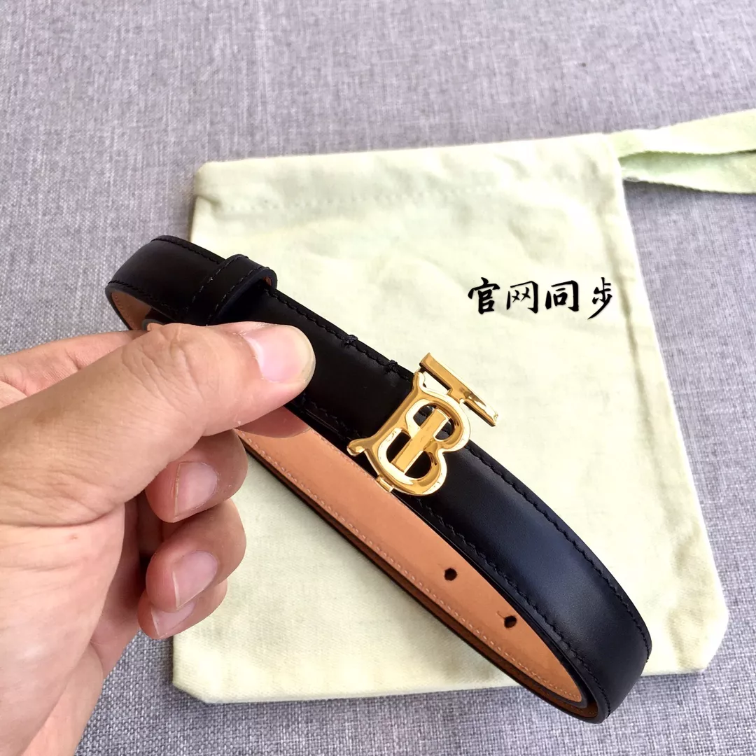 Soft 5778 Burberry AAA Quality Belts In 2.0cm For Women