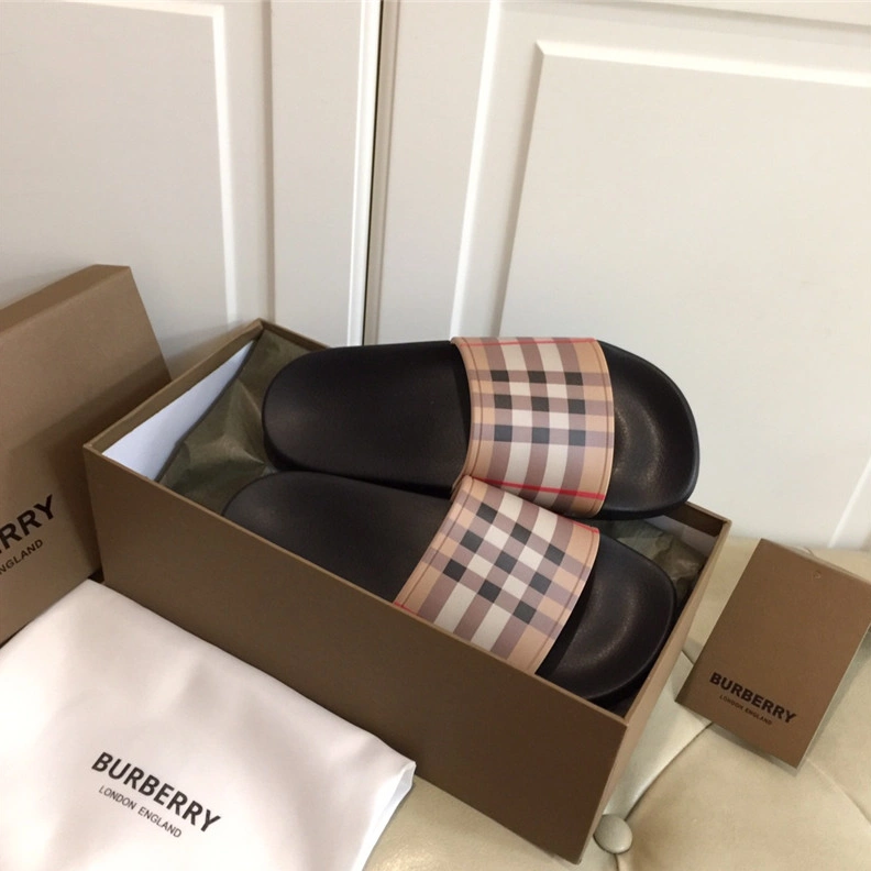 Soft 5819 Burberry Slippers For Men