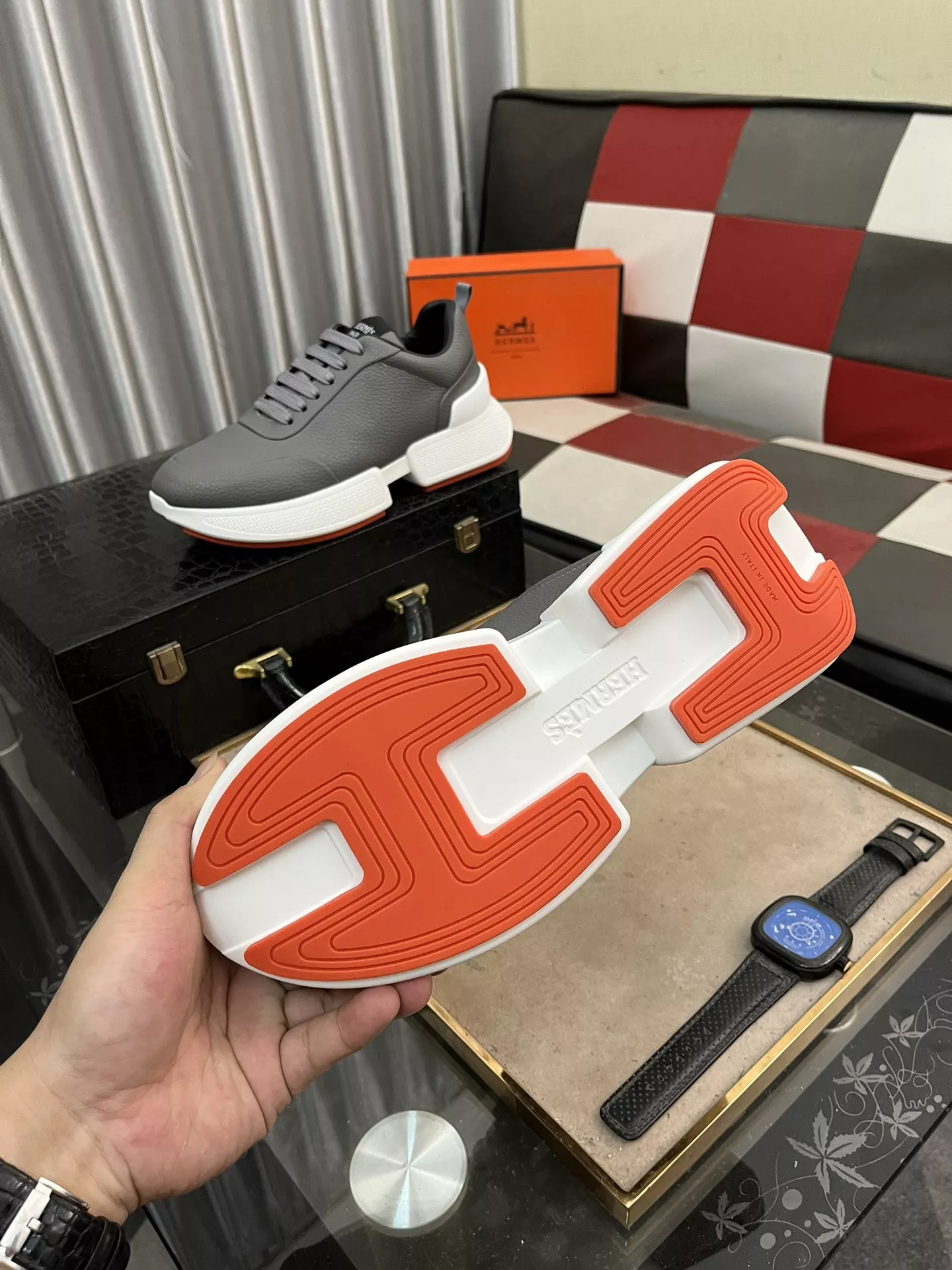 Soft 5940 Hermes Casual Shoes For Men