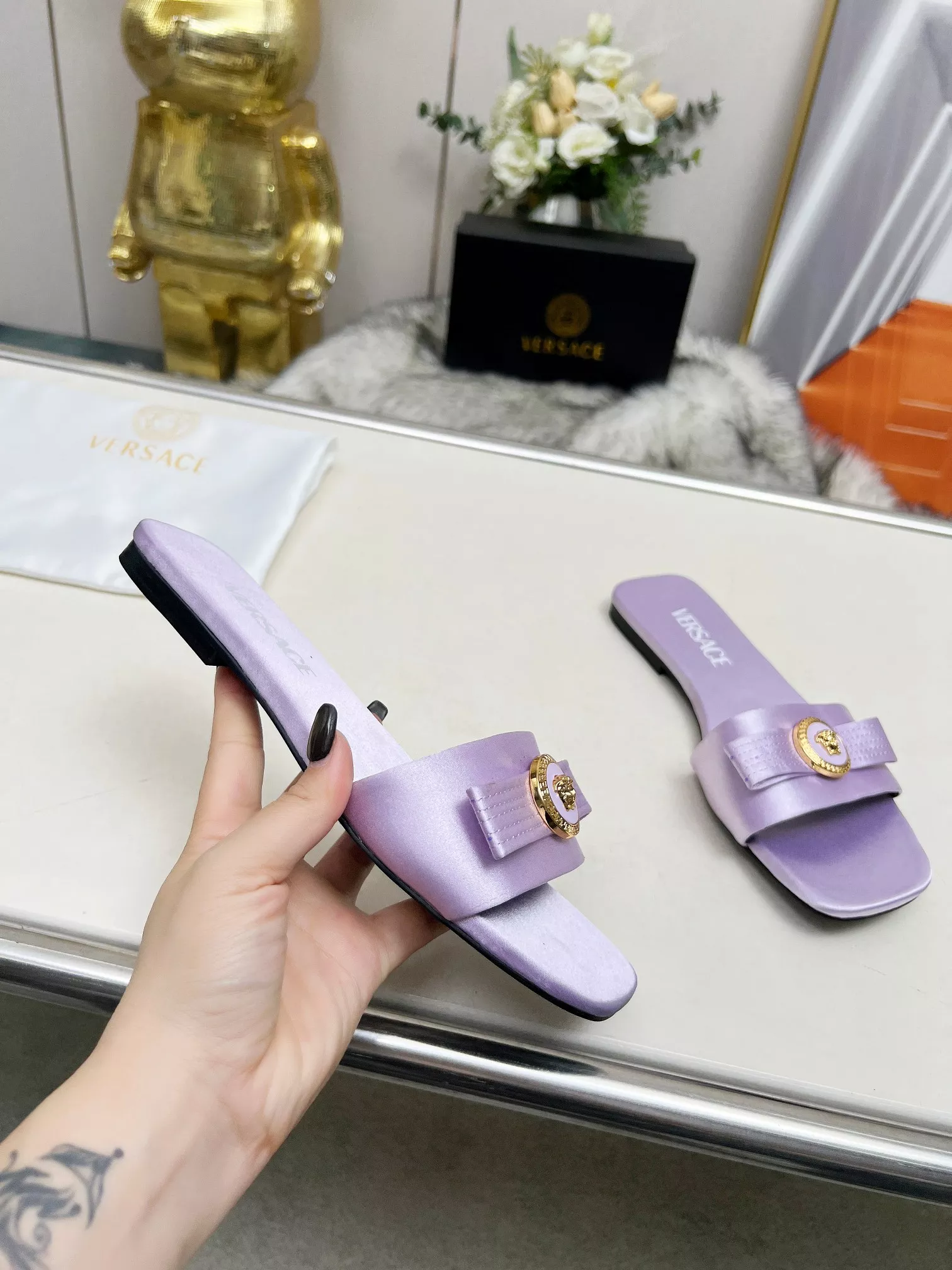 Soft 5976 Versace Slippers For Women