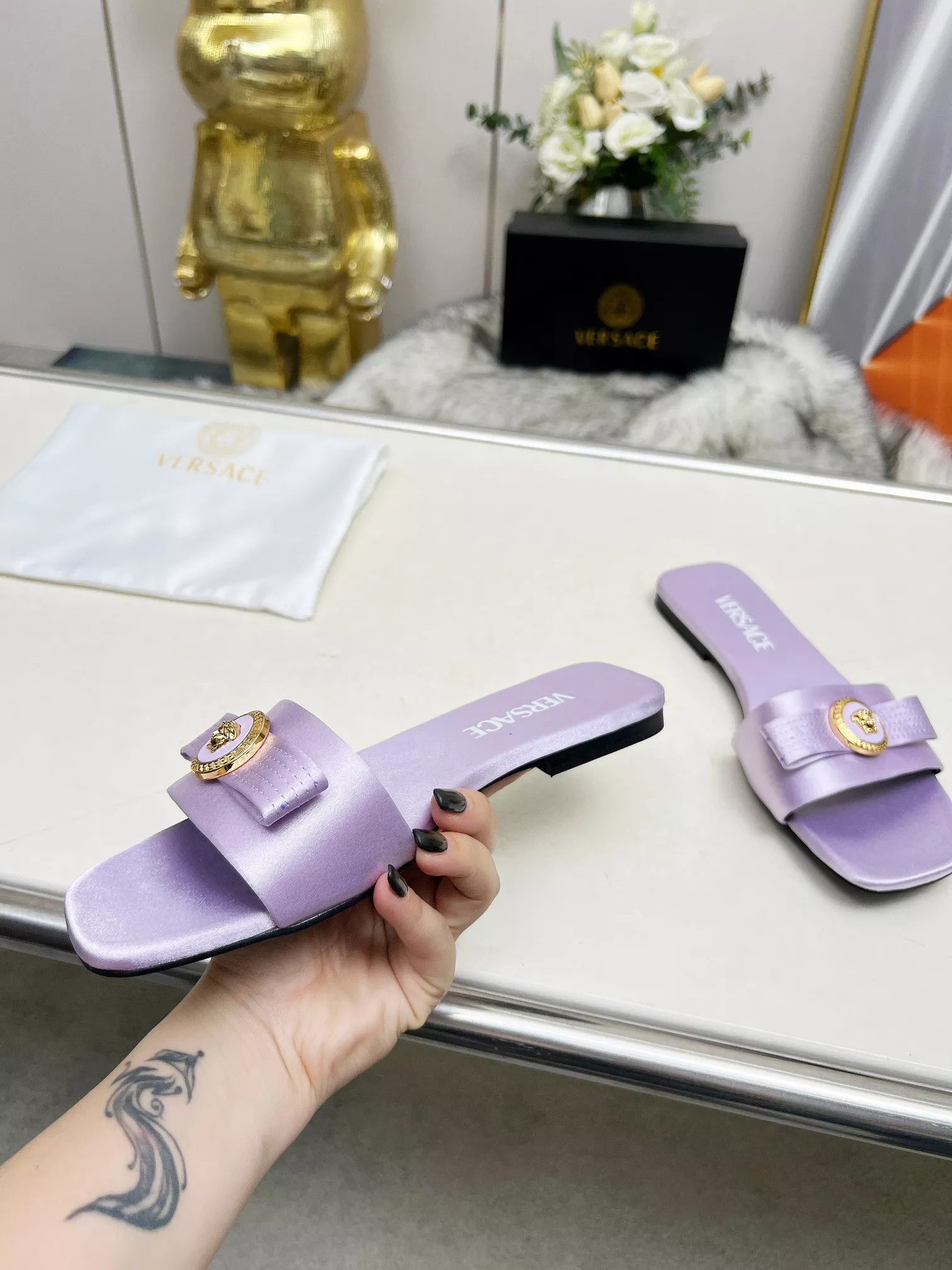 Soft 5976 Versace Slippers For Women