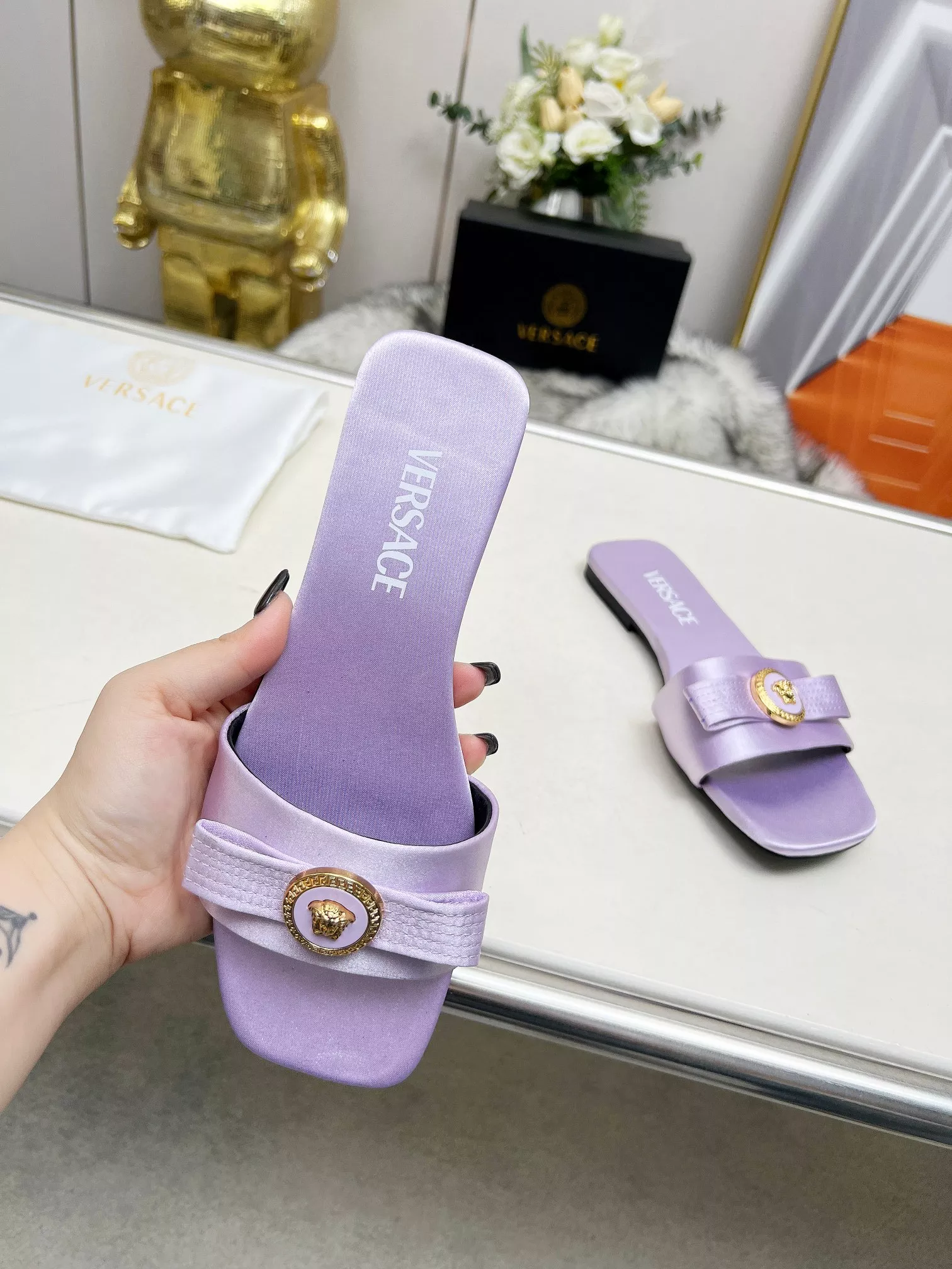 Soft 5976 Versace Slippers For Women