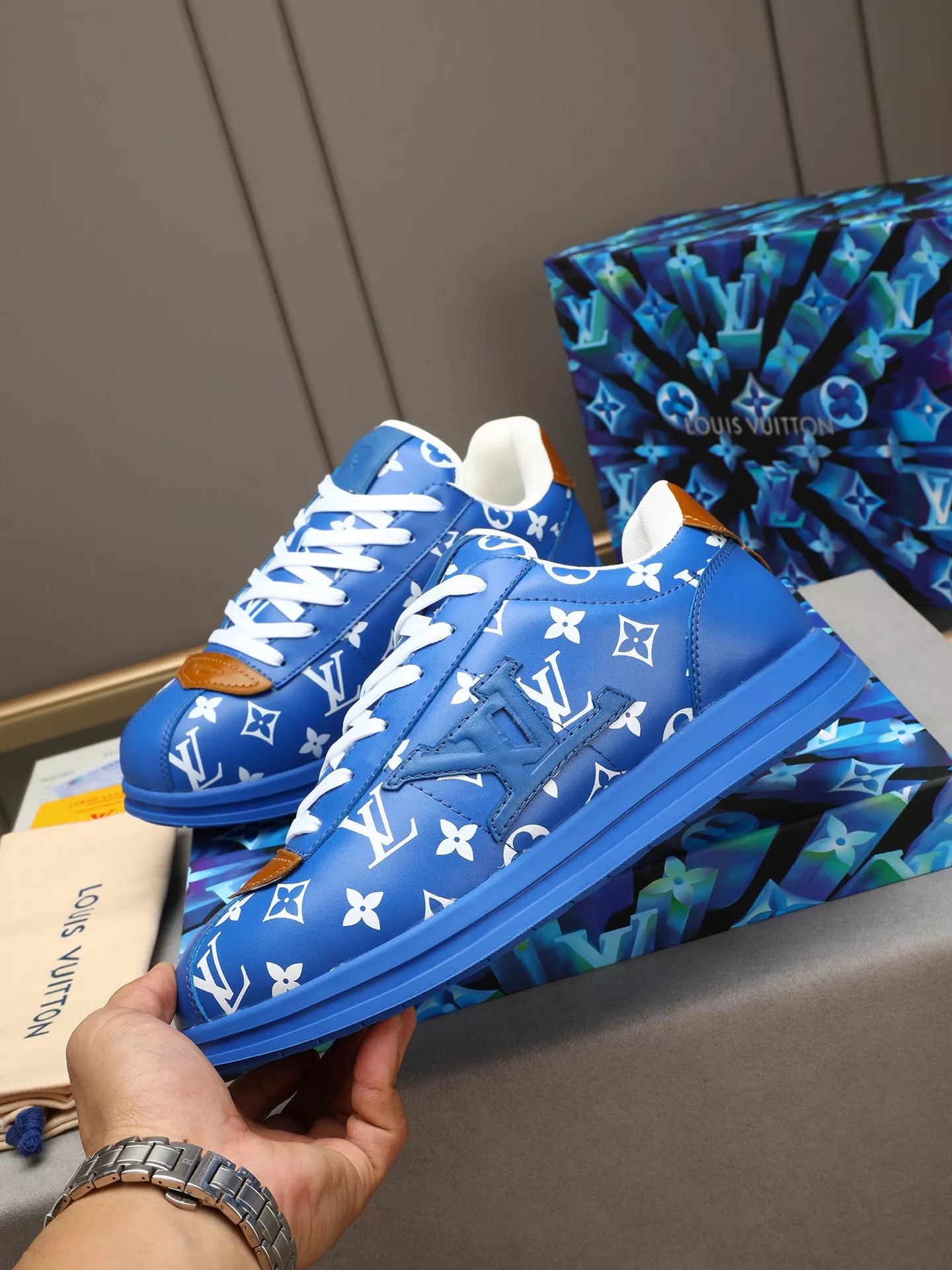 Soft 6043 Louis Vuitton Casual Shoes For Men