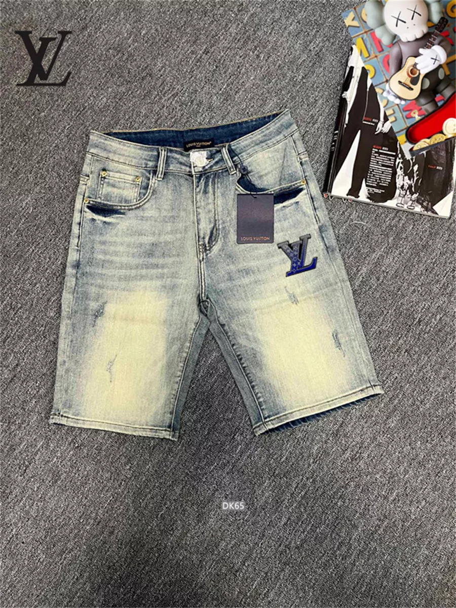 Soft 6051 Louis Vuitton LV Jeans For Men