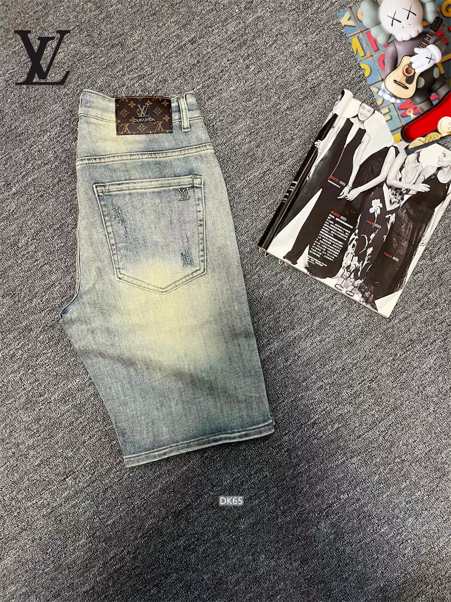 Soft 6051 Louis Vuitton LV Jeans For Men