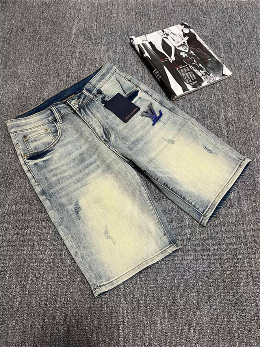 Soft 6051 Louis Vuitton LV Jeans For Men