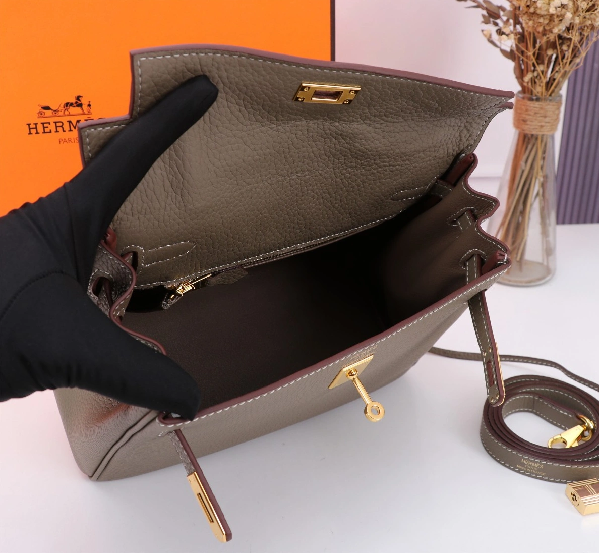 Soft 6279 Hermes AAA Quality Handbags For Women