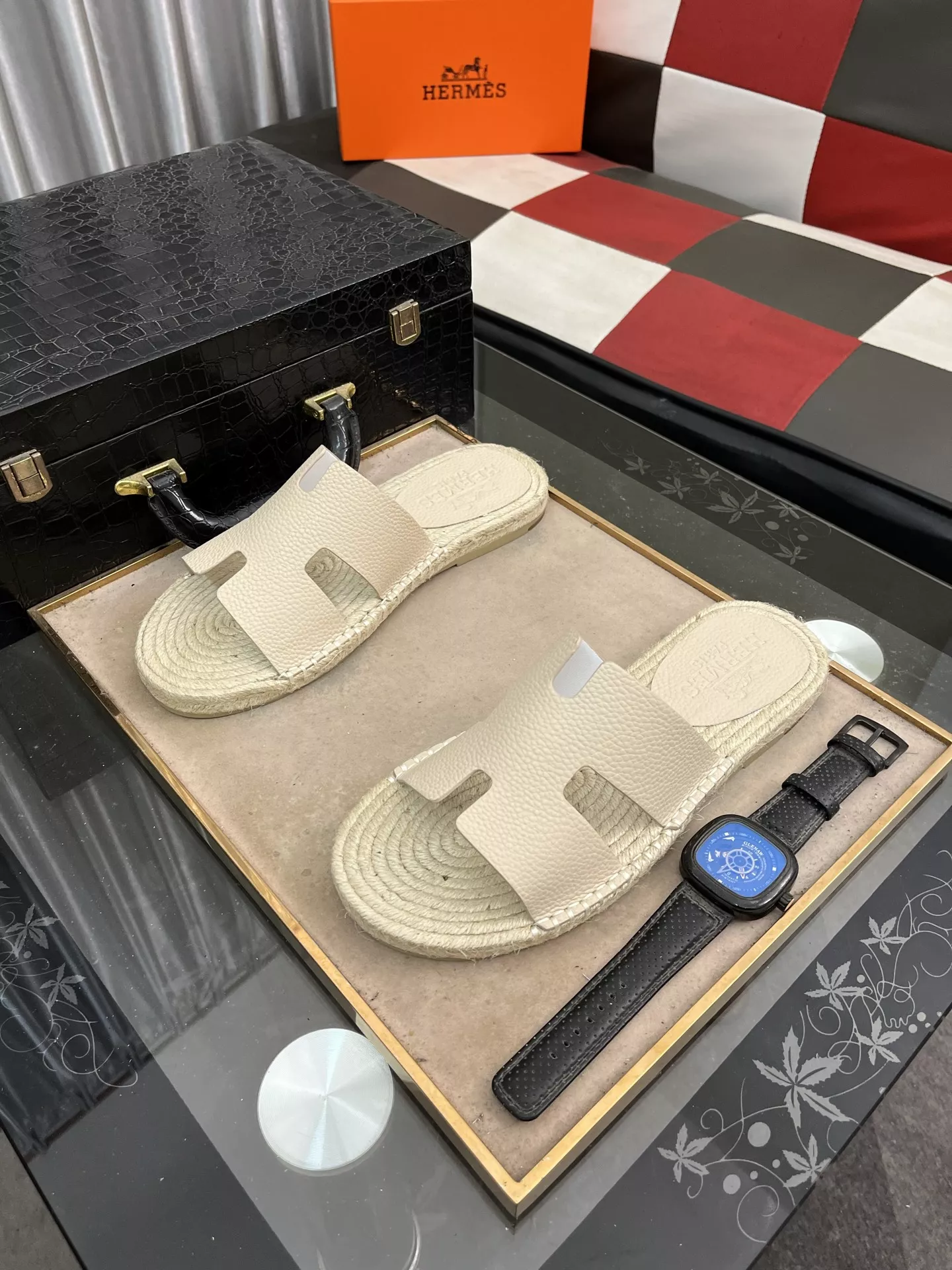 Soft 6285 Hermes Slippers For Men