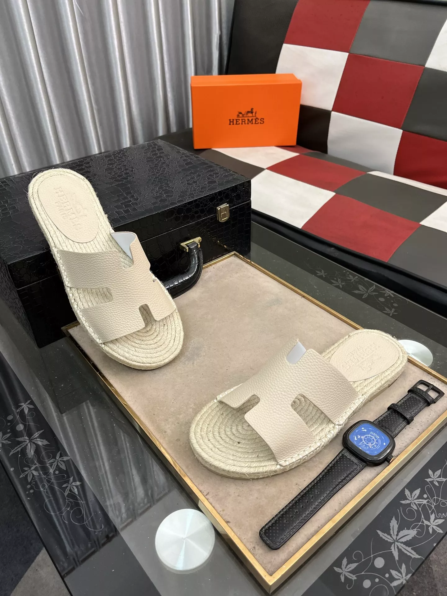Soft 6285 Hermes Slippers For Men