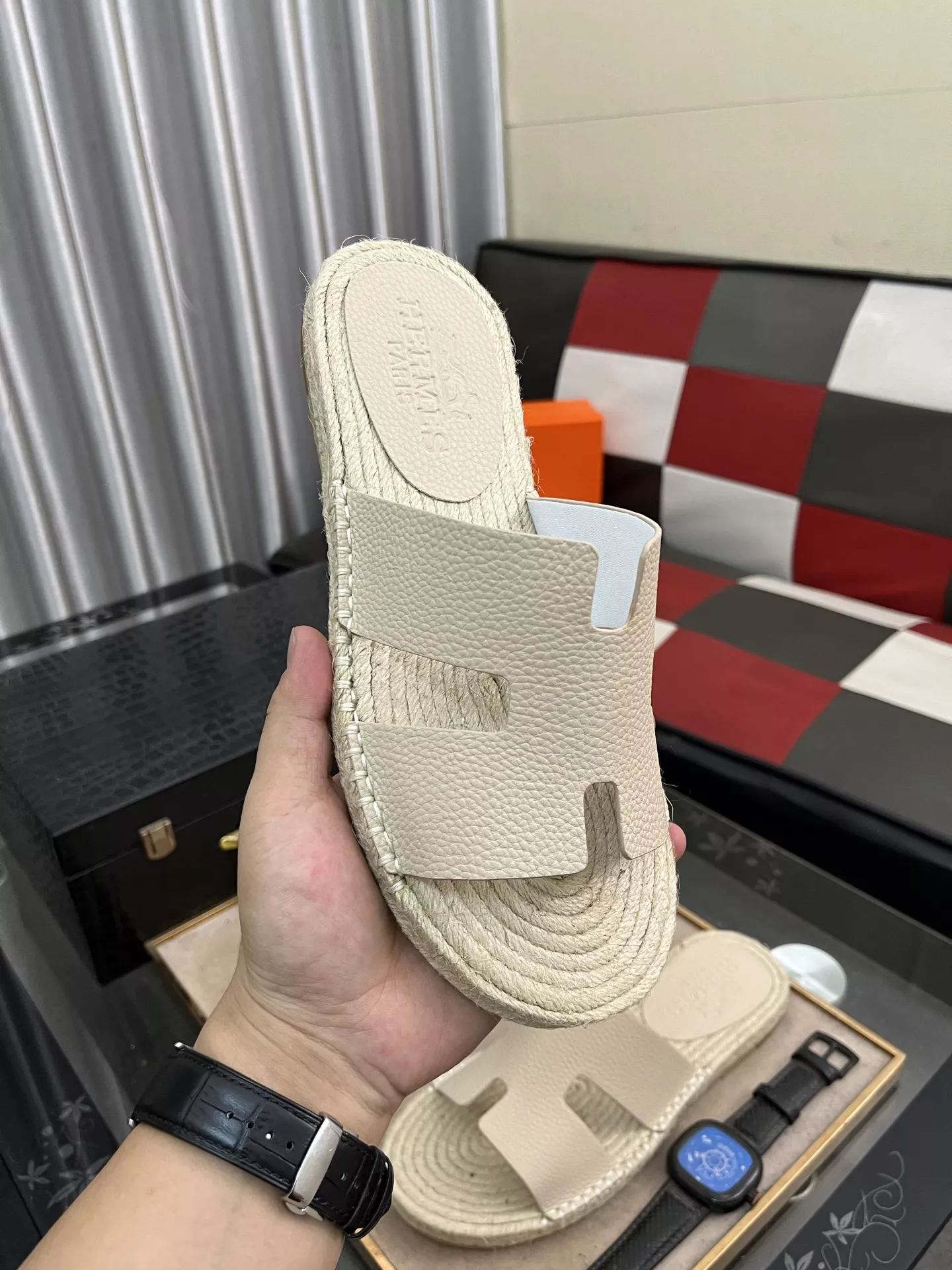 Soft 6285 Hermes Slippers For Men