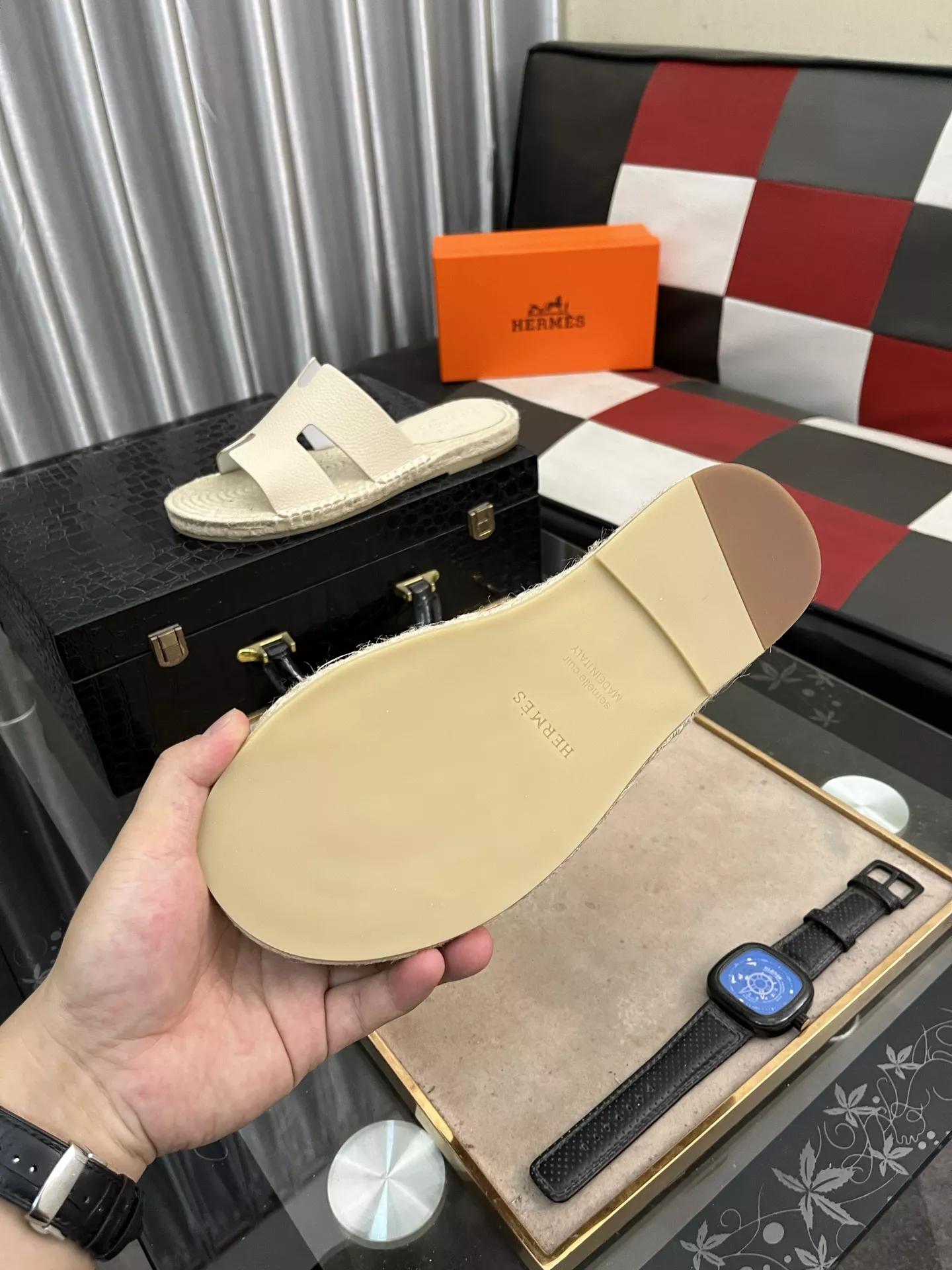 Soft 6285 Hermes Slippers For Men