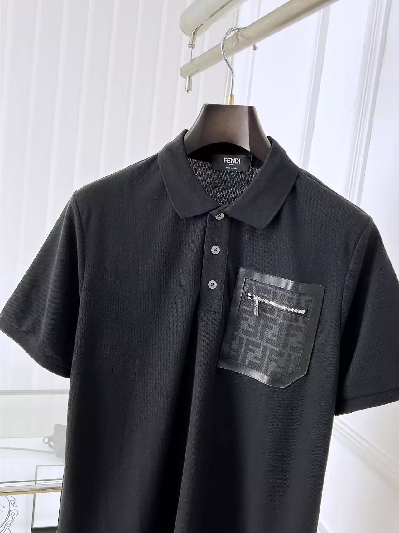 Soft 6556 Fendi T-Shirts Short Sleeved For Men