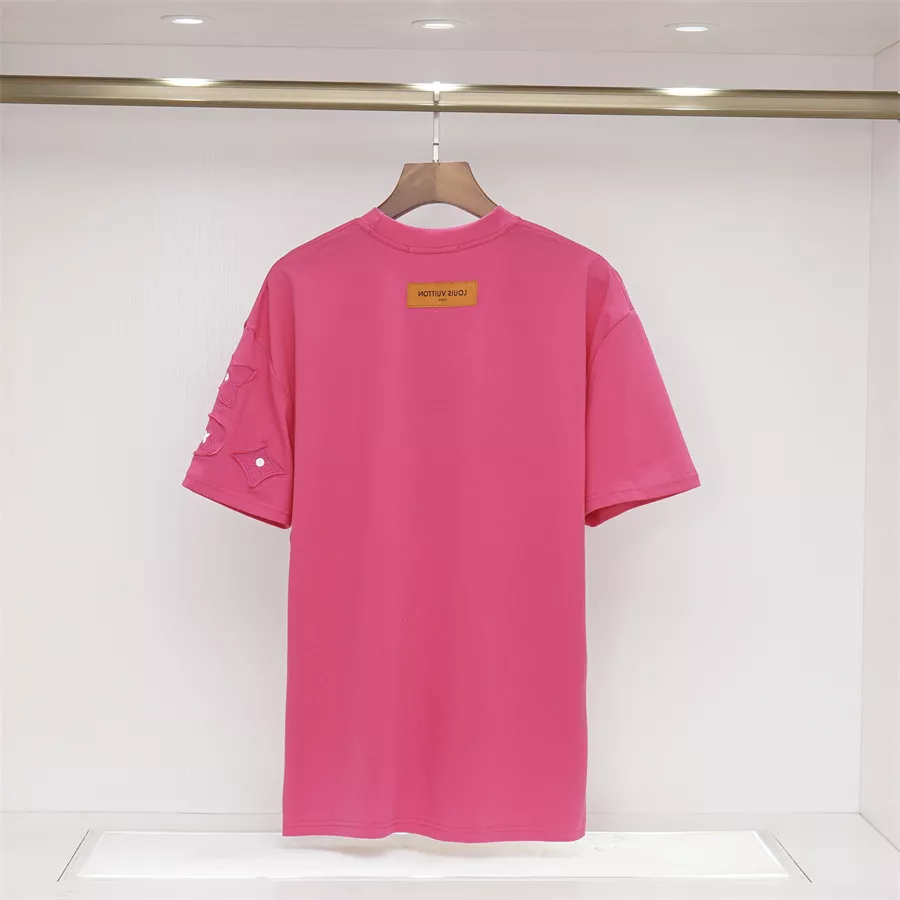 Soft 6688 Louis Vuitton LV T-Shirts Short Sleeved For Unisex