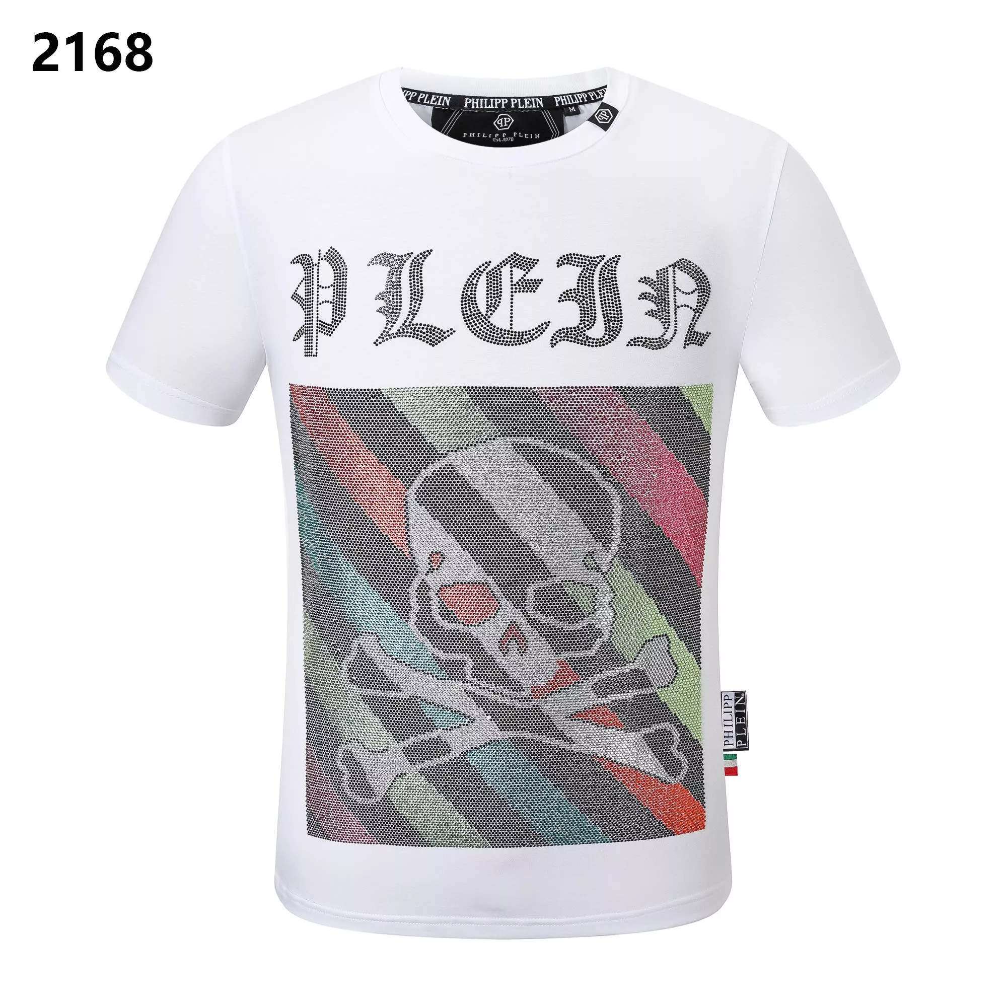 Soft 6819 Philipp Plein PP T-Shirts Short Sleeved For Men