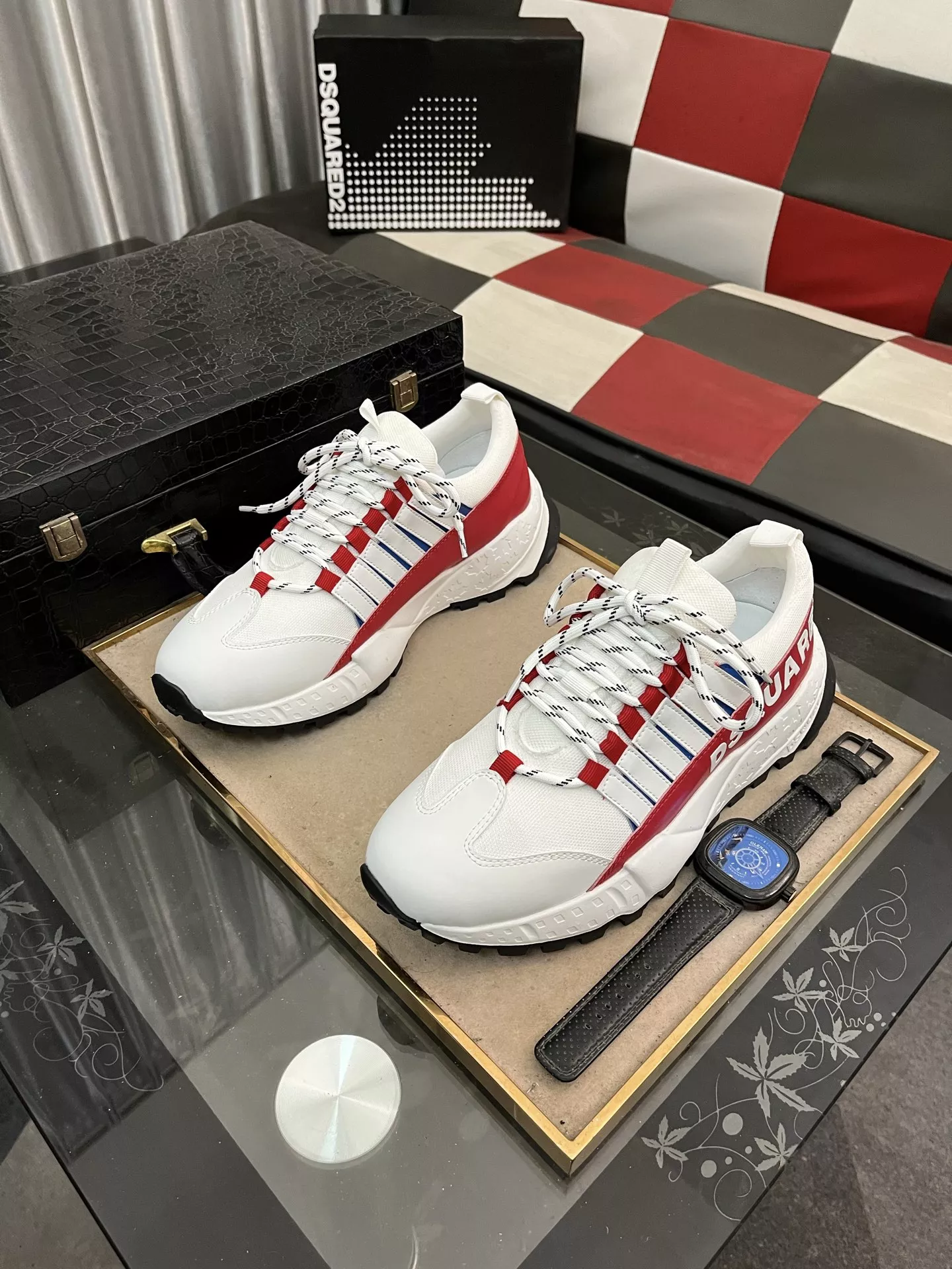 Soft 6820 Dsquared Casual Shoes For Men