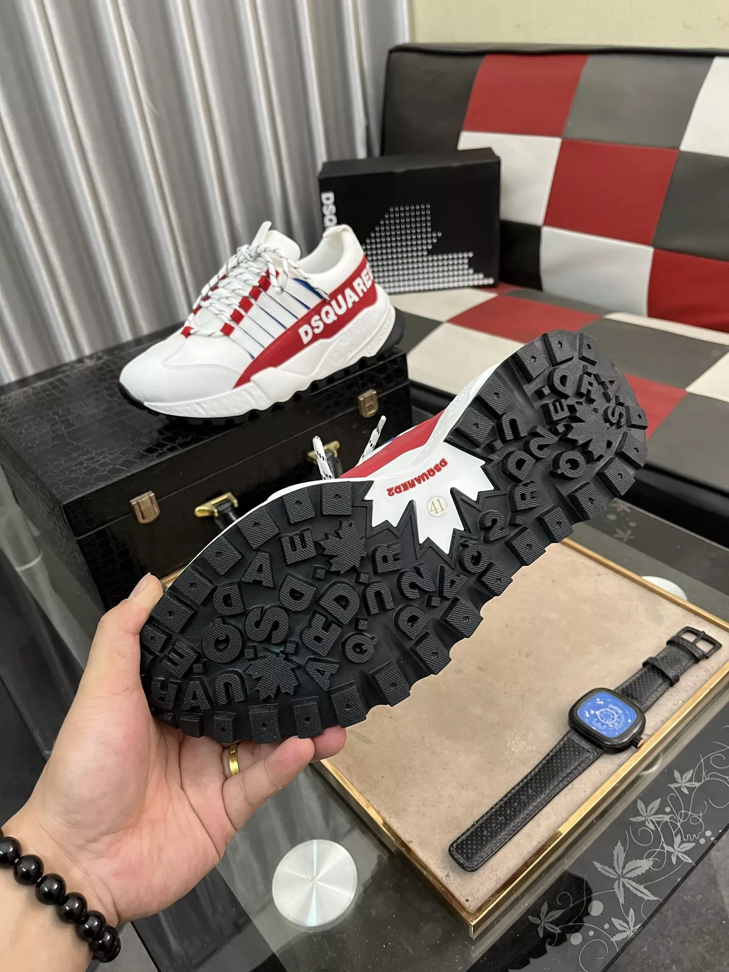 Soft 6820 Dsquared Casual Shoes For Men