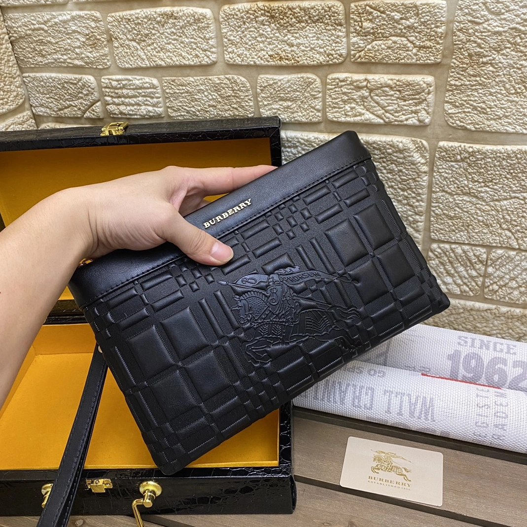 Soft 6852 Burberry AAA Man Wallets