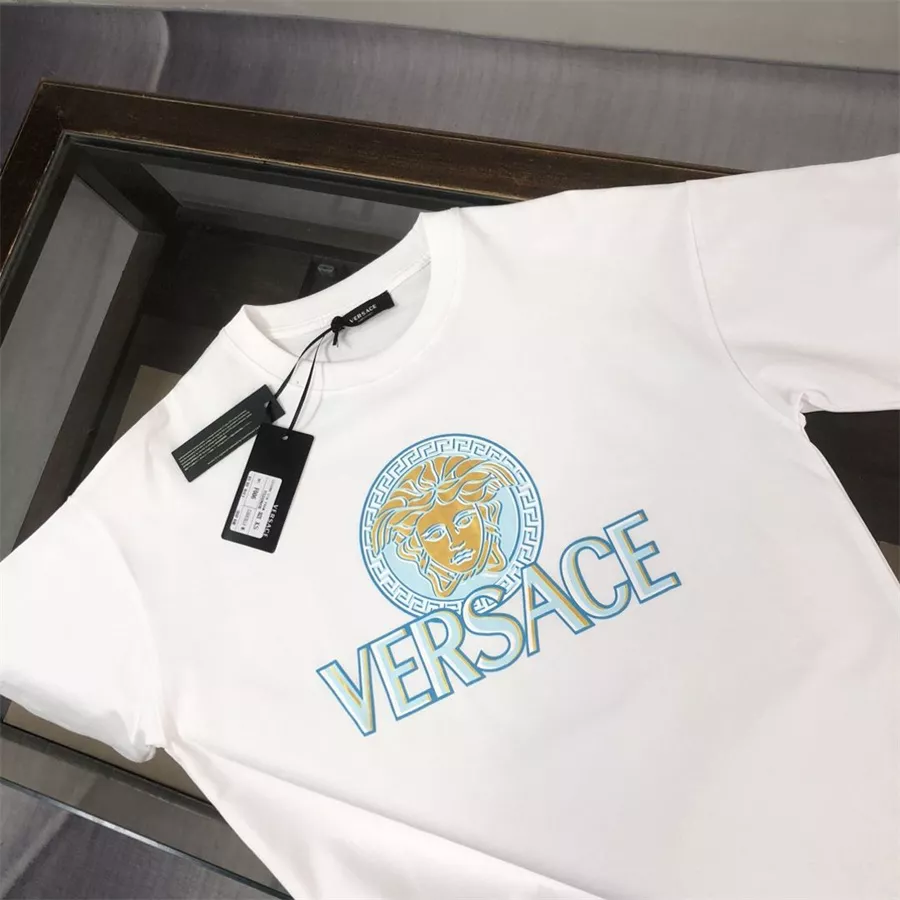 Soft 690 Versace T-Shirts Short Sleeved For Unisex