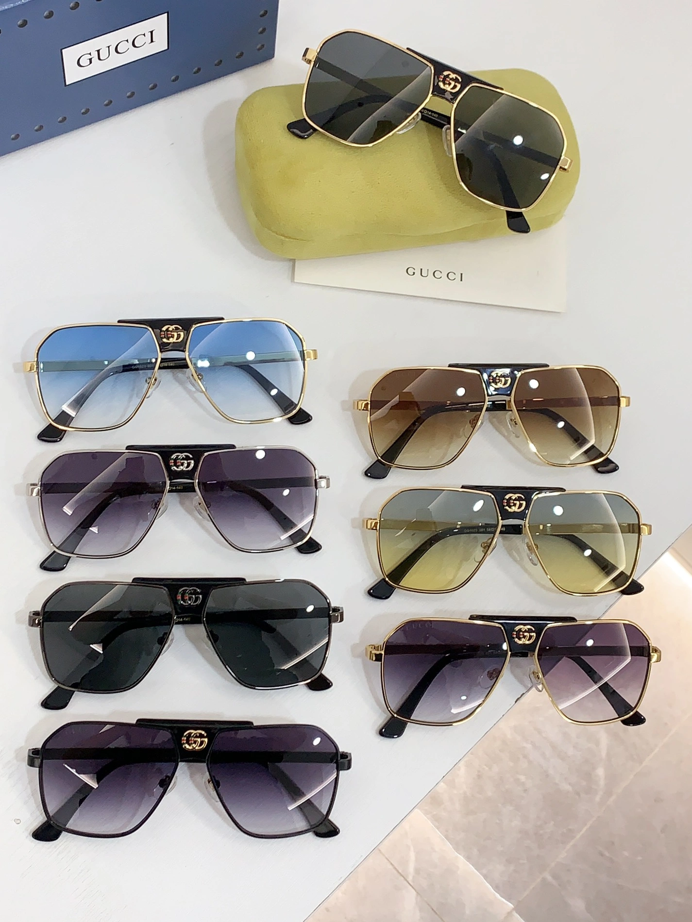 Soft 7156 Gucci AAA Quality Sunglasses