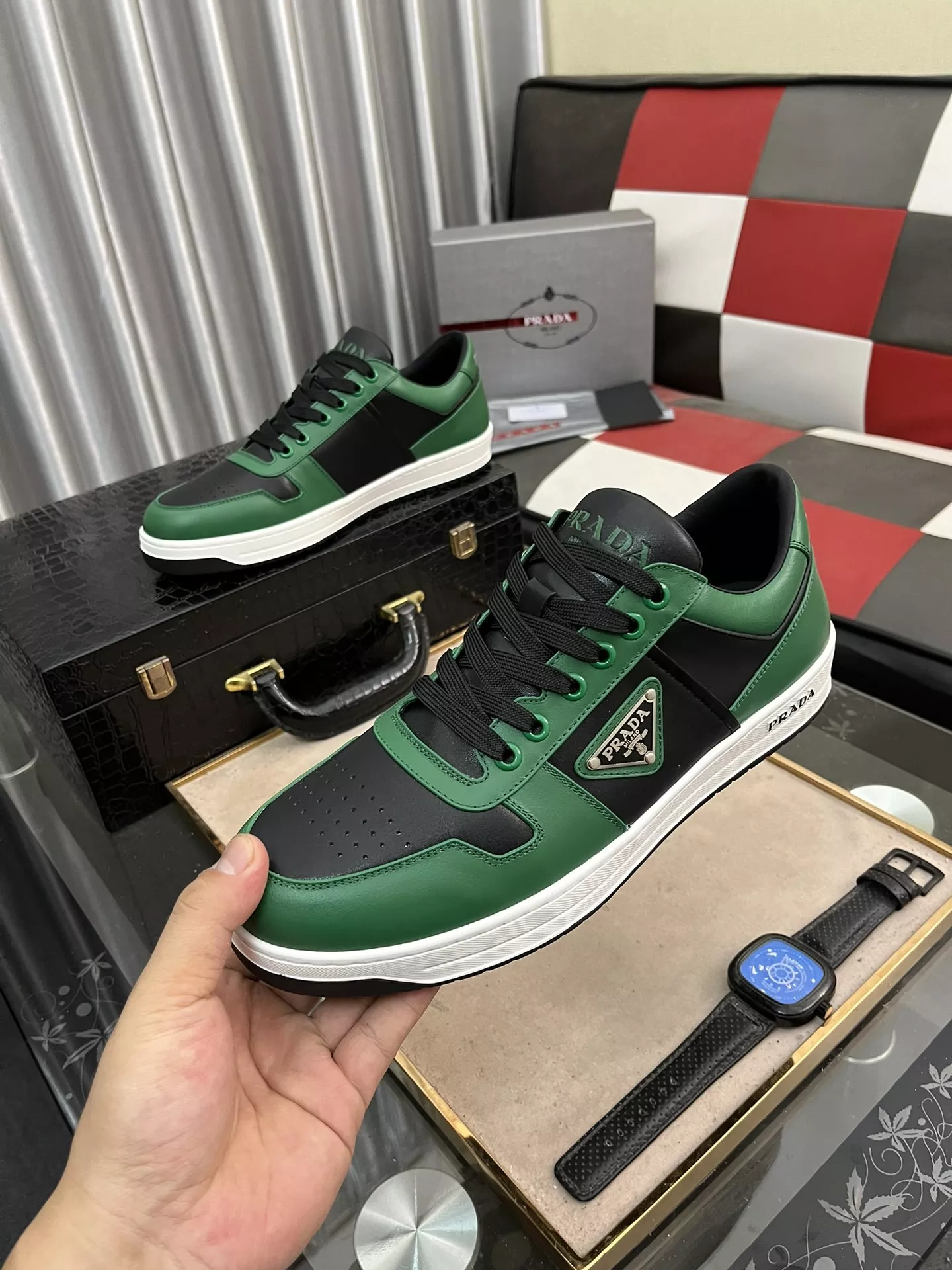 Soft 7394 Prada Casual Shoes For Men