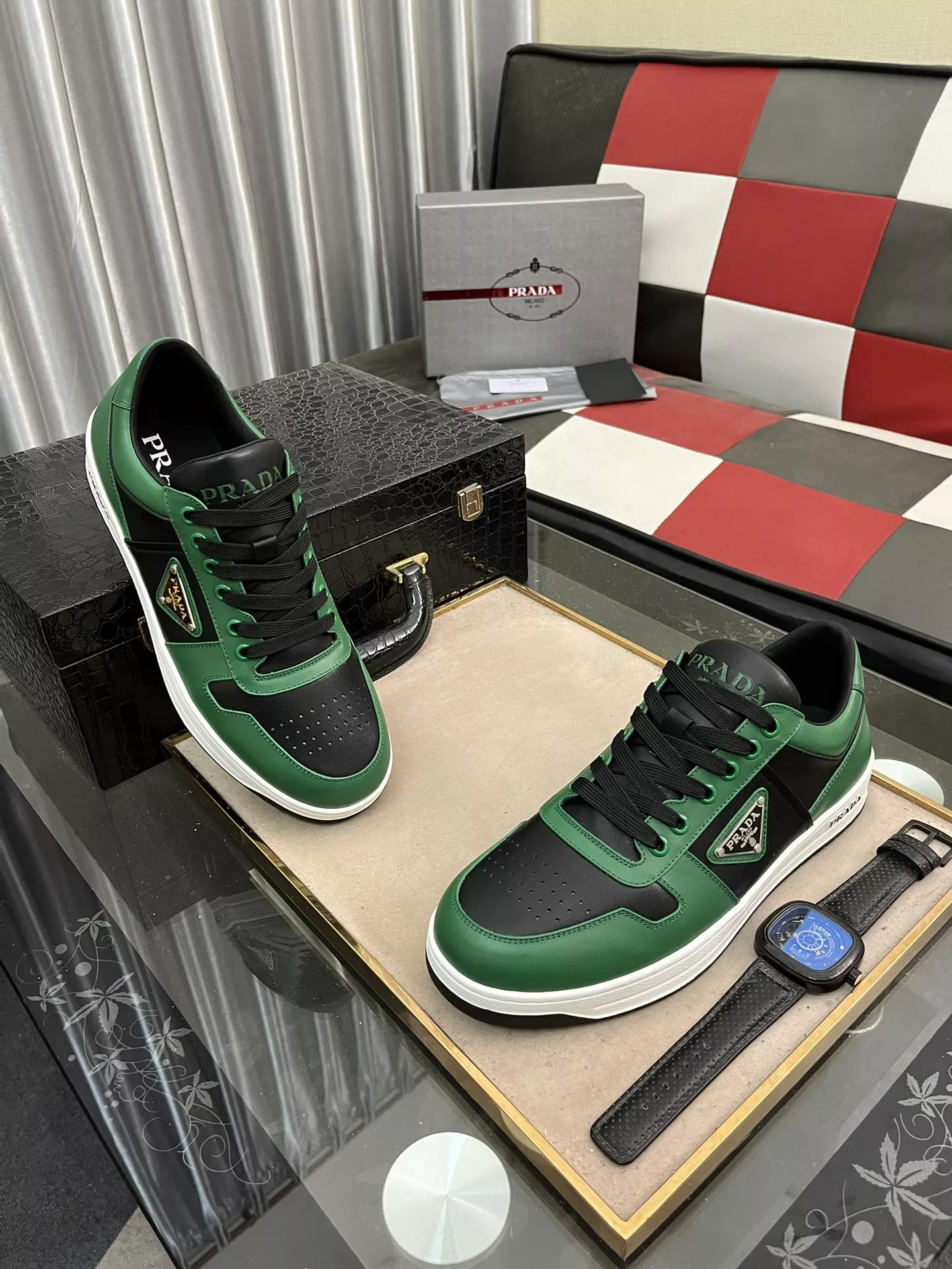 Soft 7394 Prada Casual Shoes For Men