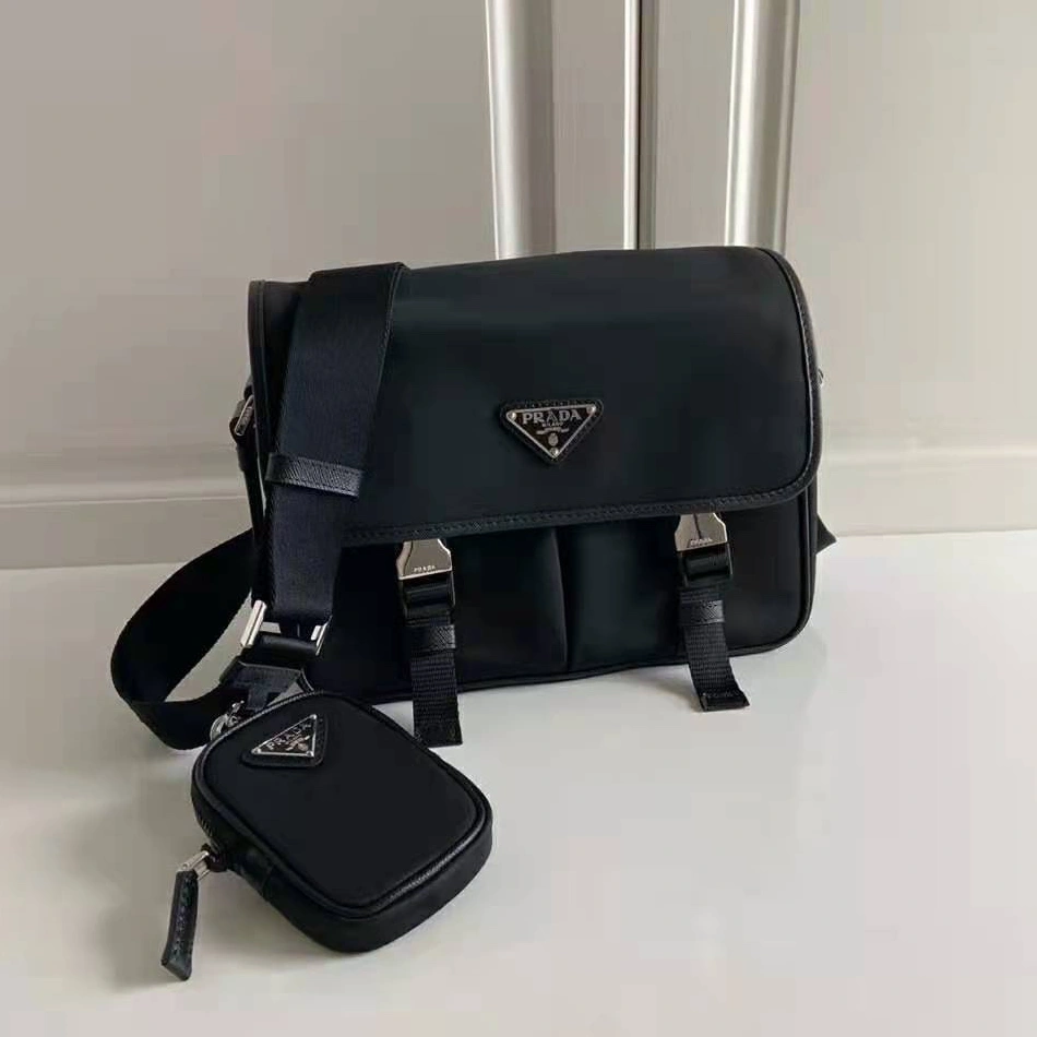 Soft 7474 Prada AAA Man Messenger Bags