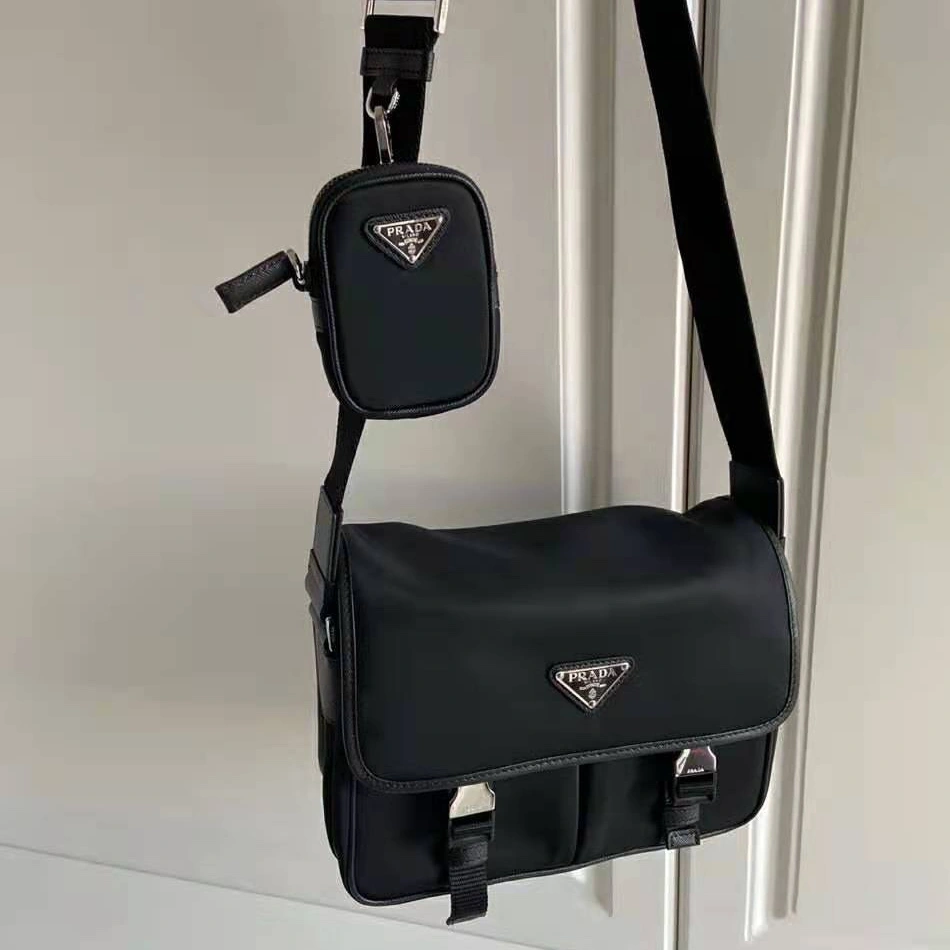 Soft 7474 Prada AAA Man Messenger Bags
