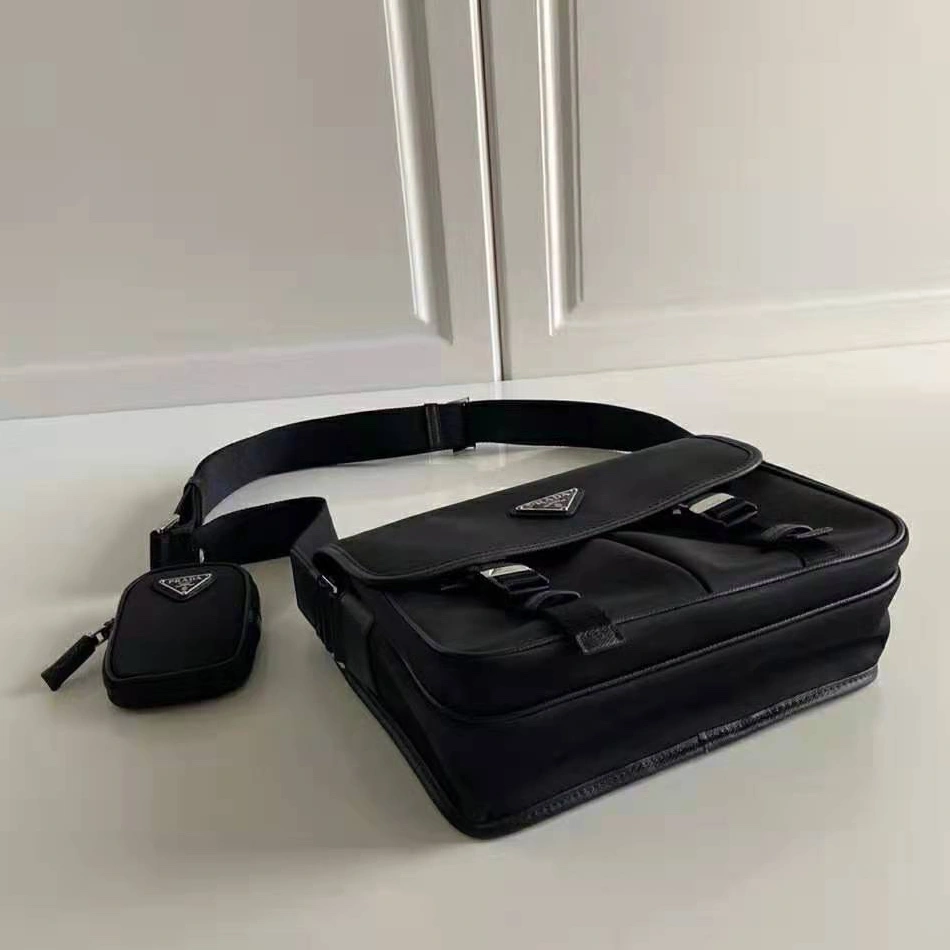 Soft 7474 Prada AAA Man Messenger Bags