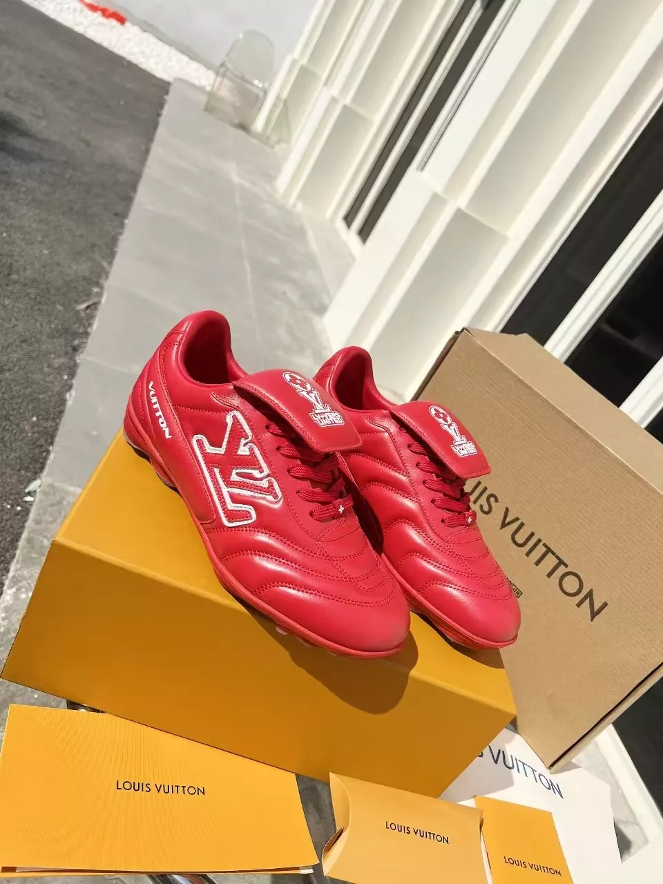 Soft 7478 Louis Vuitton Casual Shoes For Men