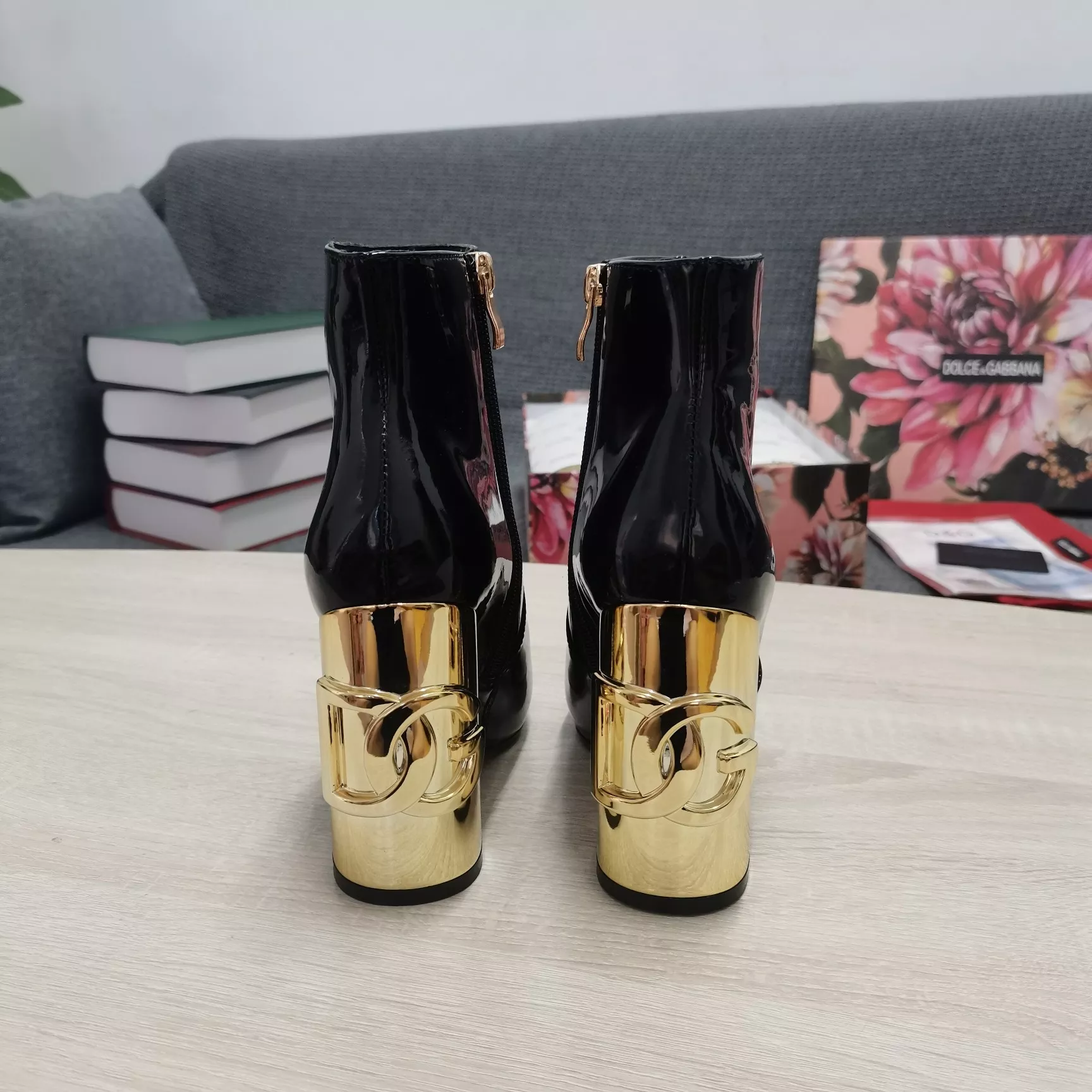 Soft 7521 Dolce & Gabbana D&G Boots For Women