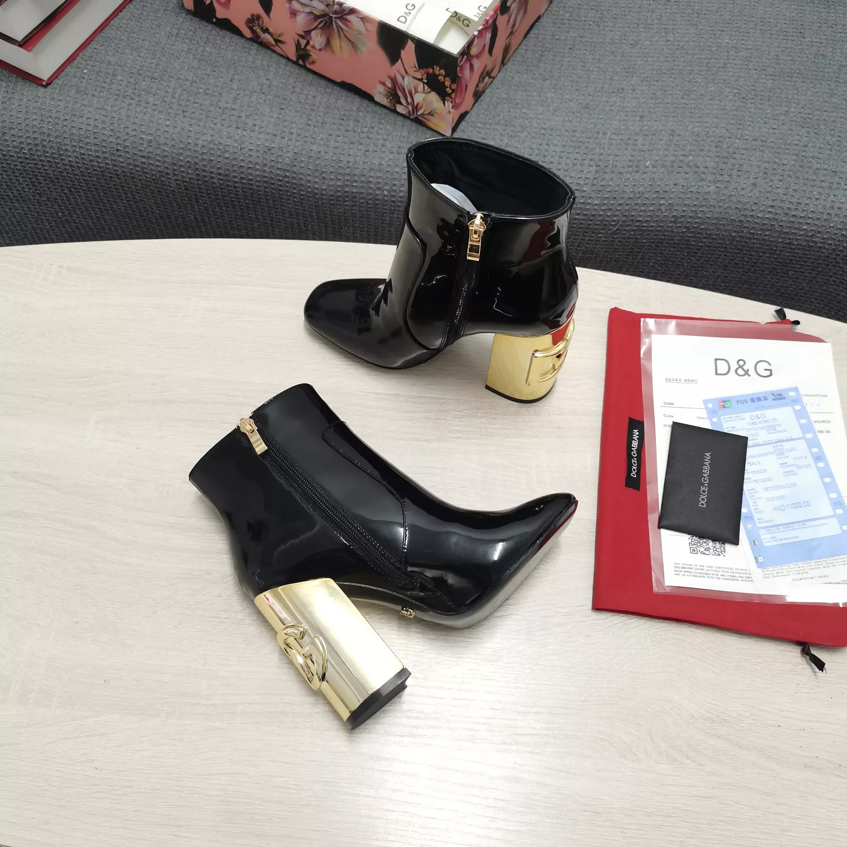 Soft 7521 Dolce & Gabbana D&G Boots For Women