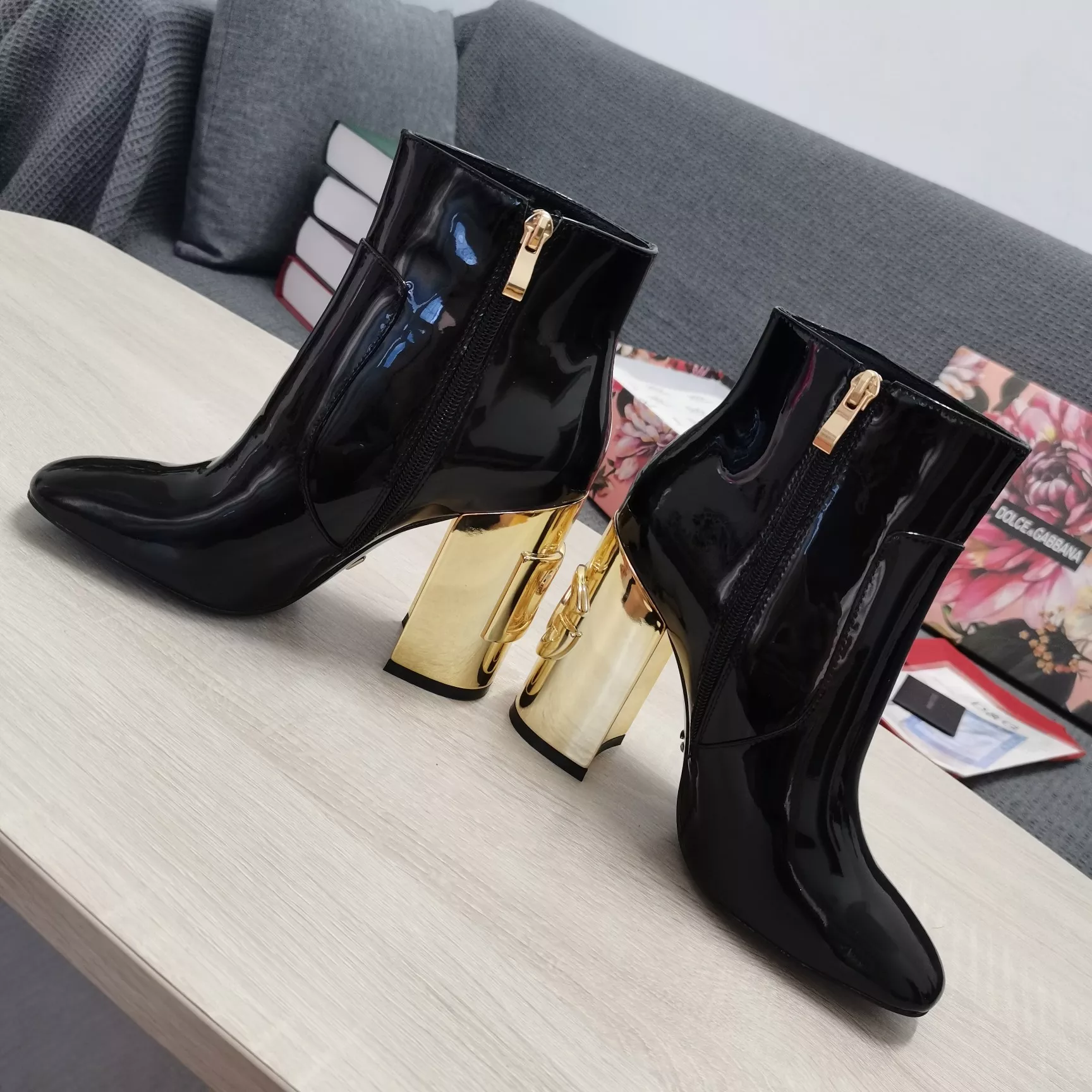 Soft 7521 Dolce & Gabbana D&G Boots For Women