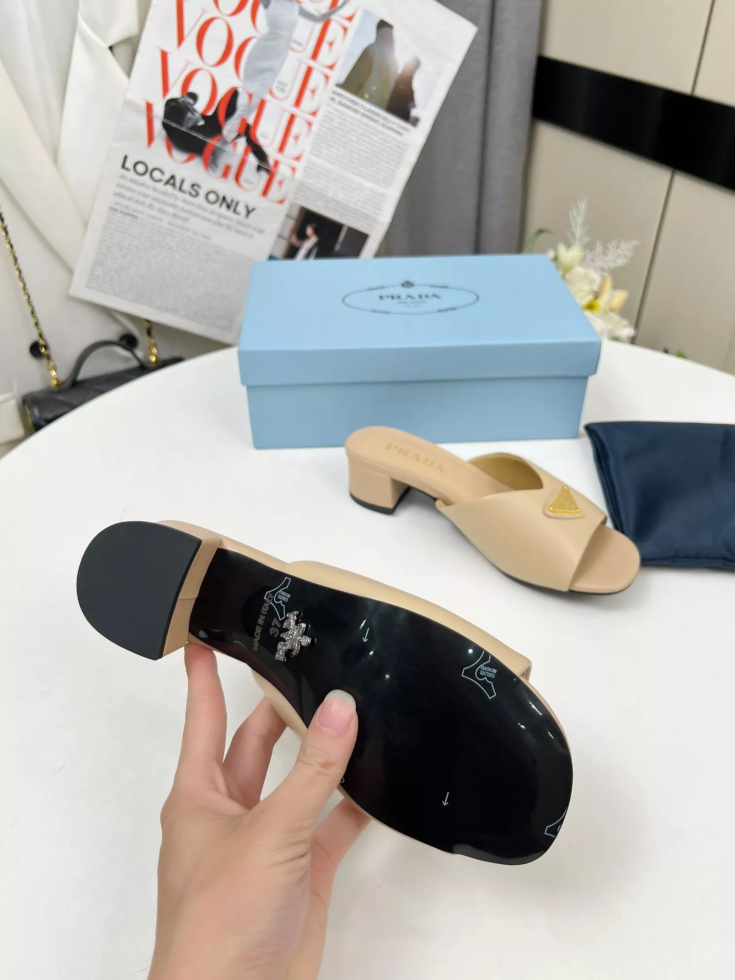Soft 7523 Prada Slippers For Women