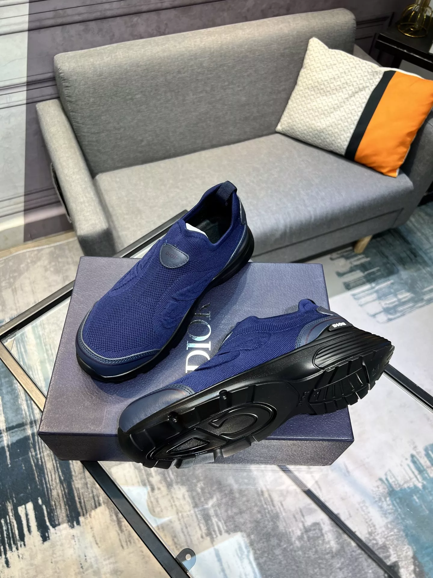 Soft 7548 Christian Dior Casual Shoes For Men