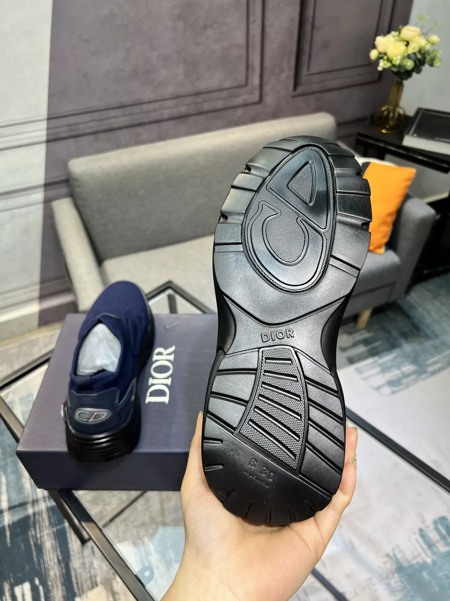Soft 7548 Christian Dior Casual Shoes For Men