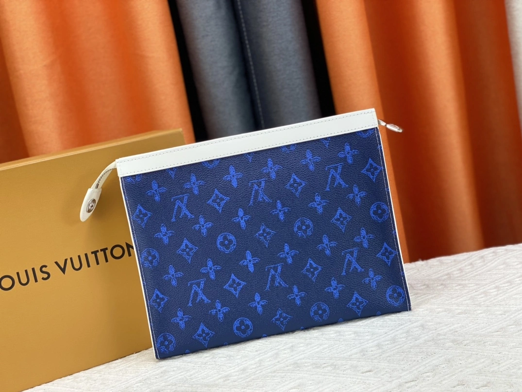 Soft 7637 Louis Vuitton LV Wallets For Unisex