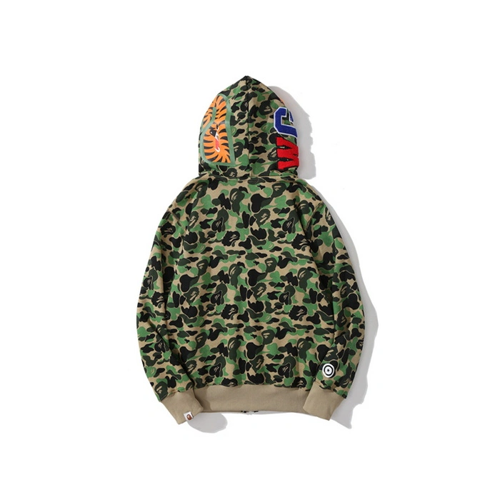 Soft 766 Bape Hoodies Long Sleeved For Men
