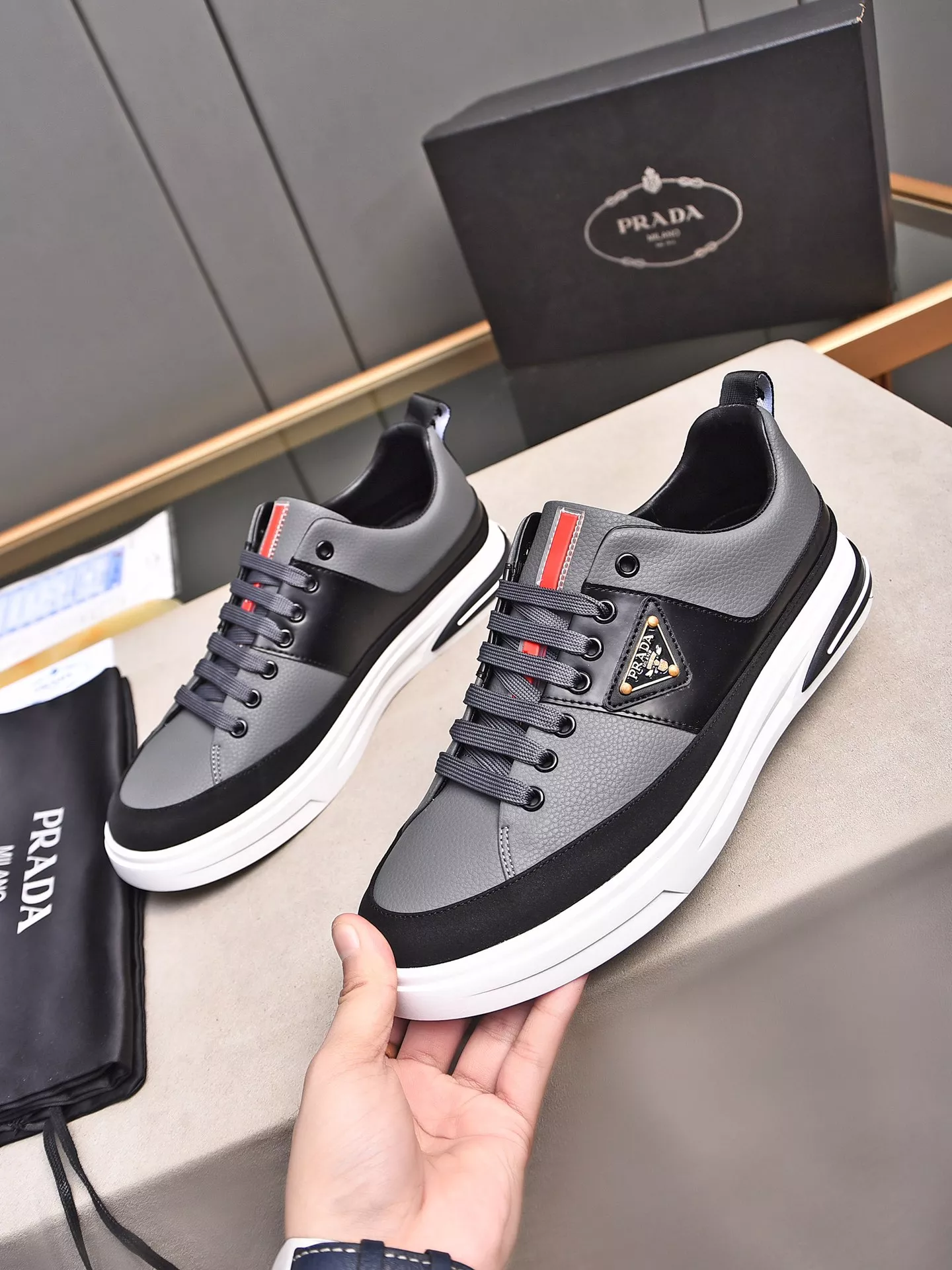 Soft 768 Prada Casual Shoes For Men