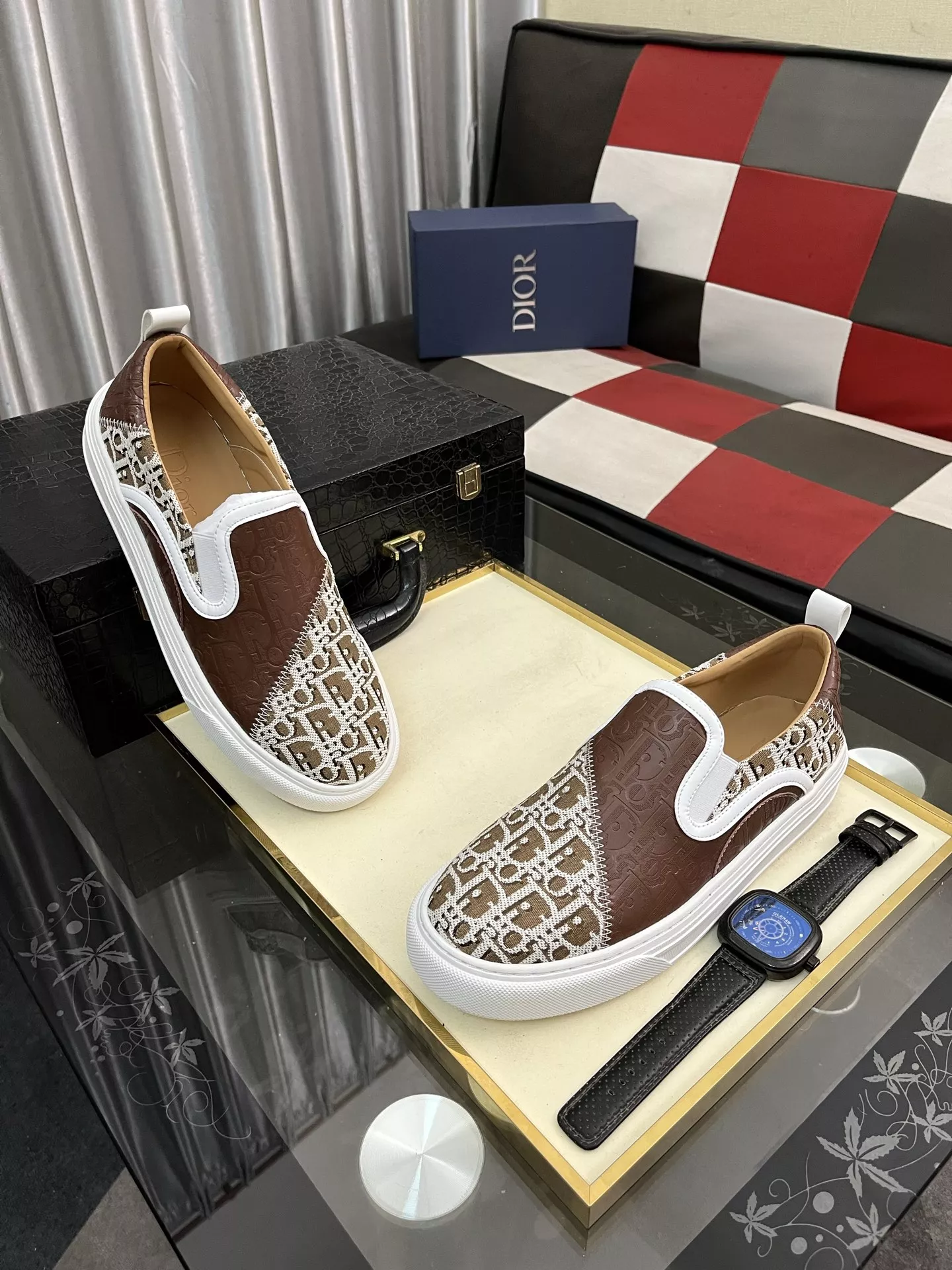 Soft 7687 Christian Dior Casual Shoes For Men