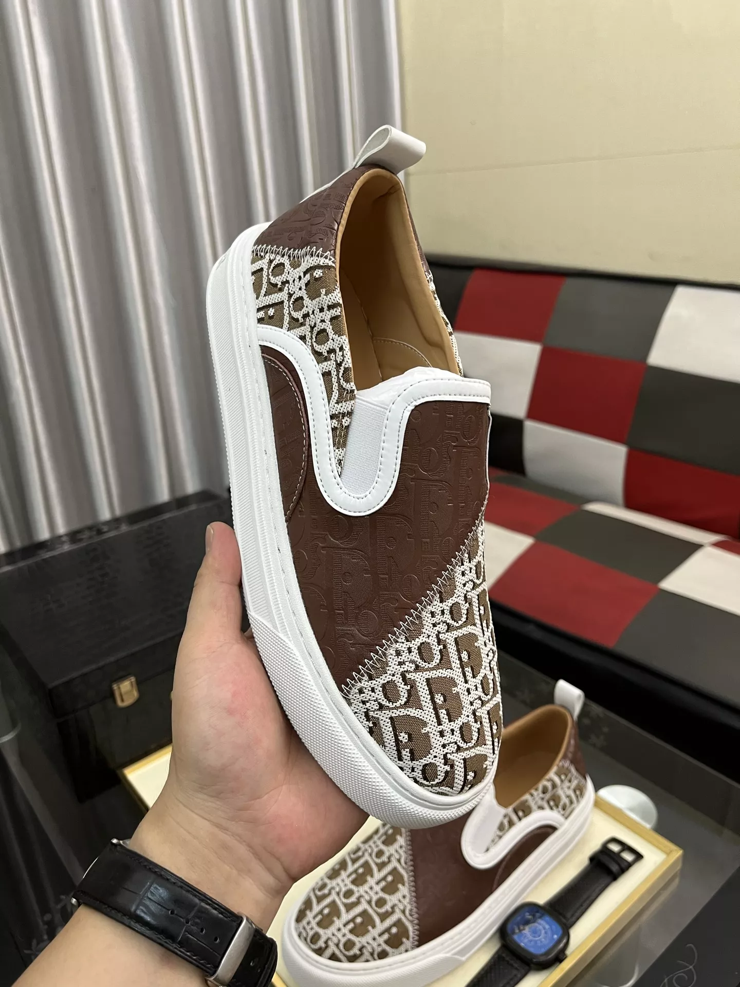 Soft 7687 Christian Dior Casual Shoes For Men