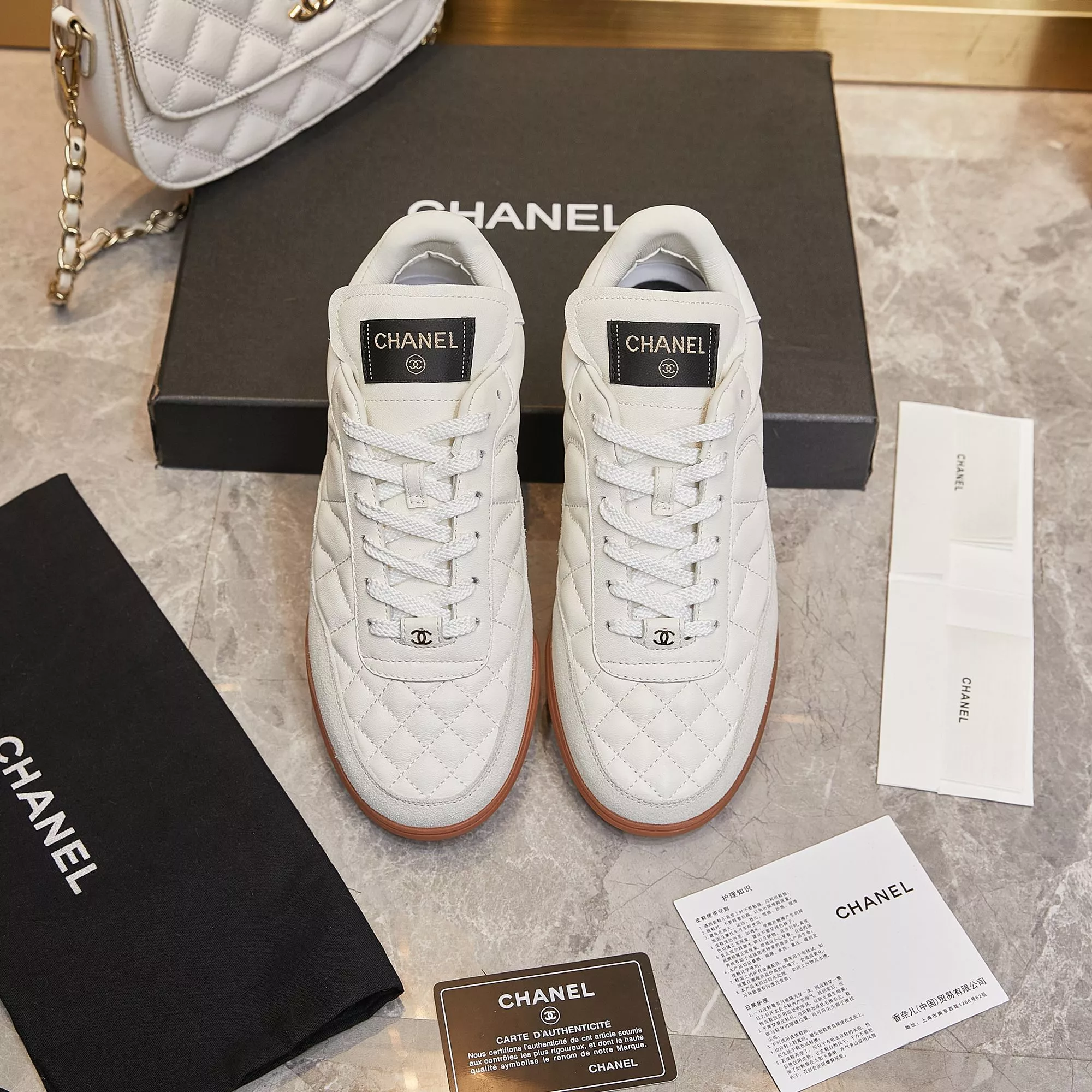 Soft 7931 Chanel Casual Shoes For Women