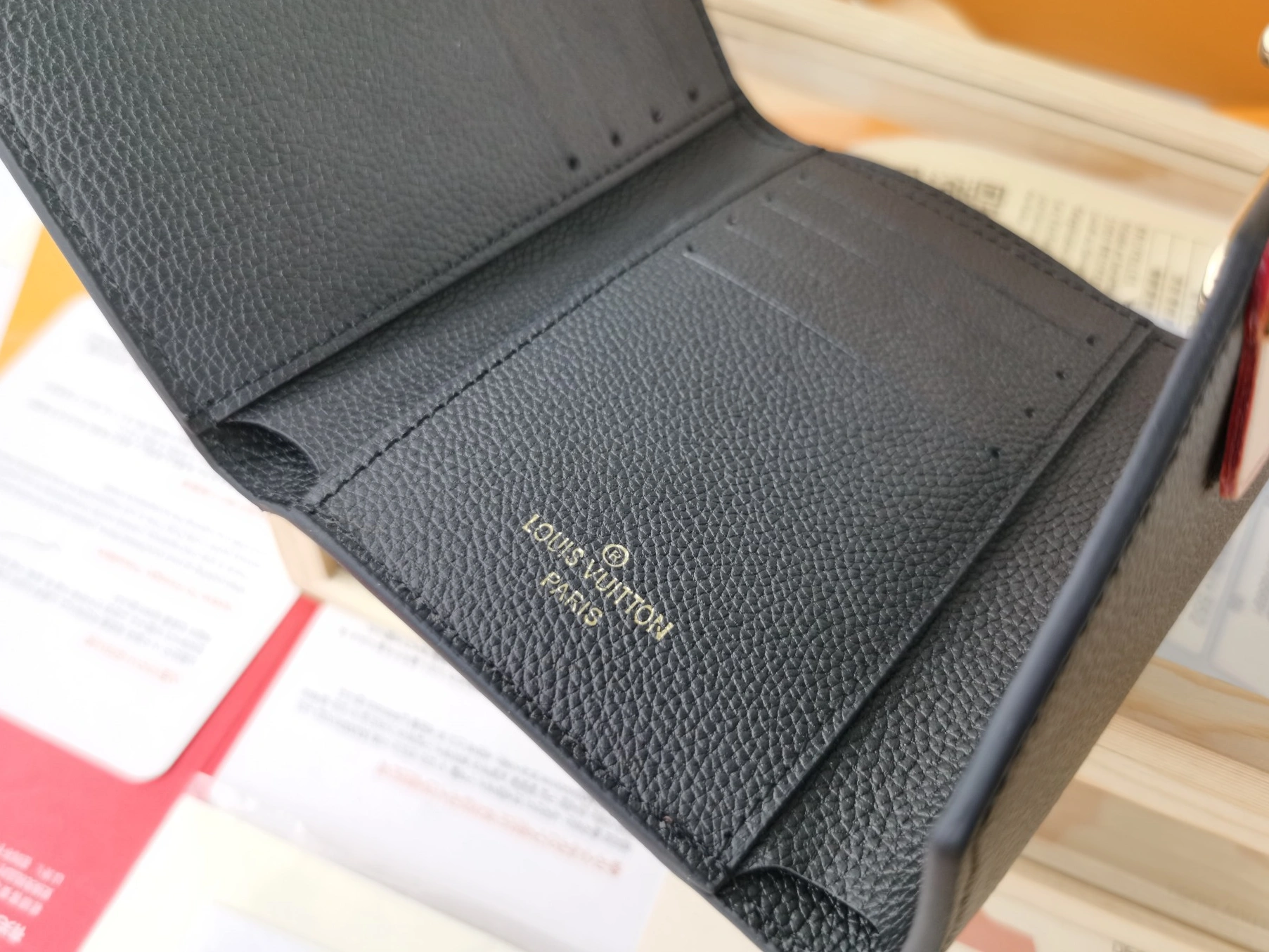 Soft 7956 Louis Vuitton LV Card Case For Women