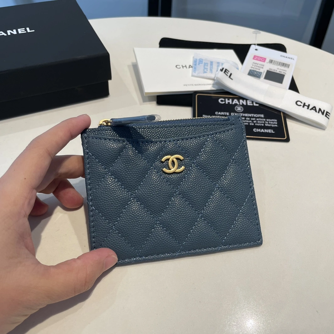 Soft 8054 Chanel AAA Quality Card Case For Women