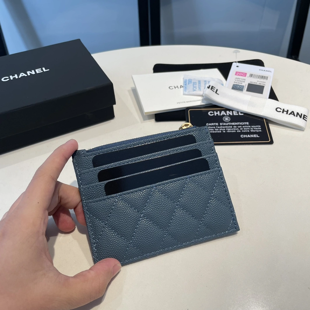 Soft 8054 Chanel AAA Quality Card Case For Women