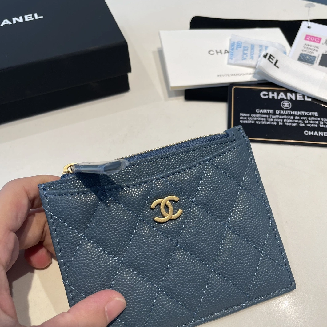 Soft 8054 Chanel AAA Quality Card Case For Women
