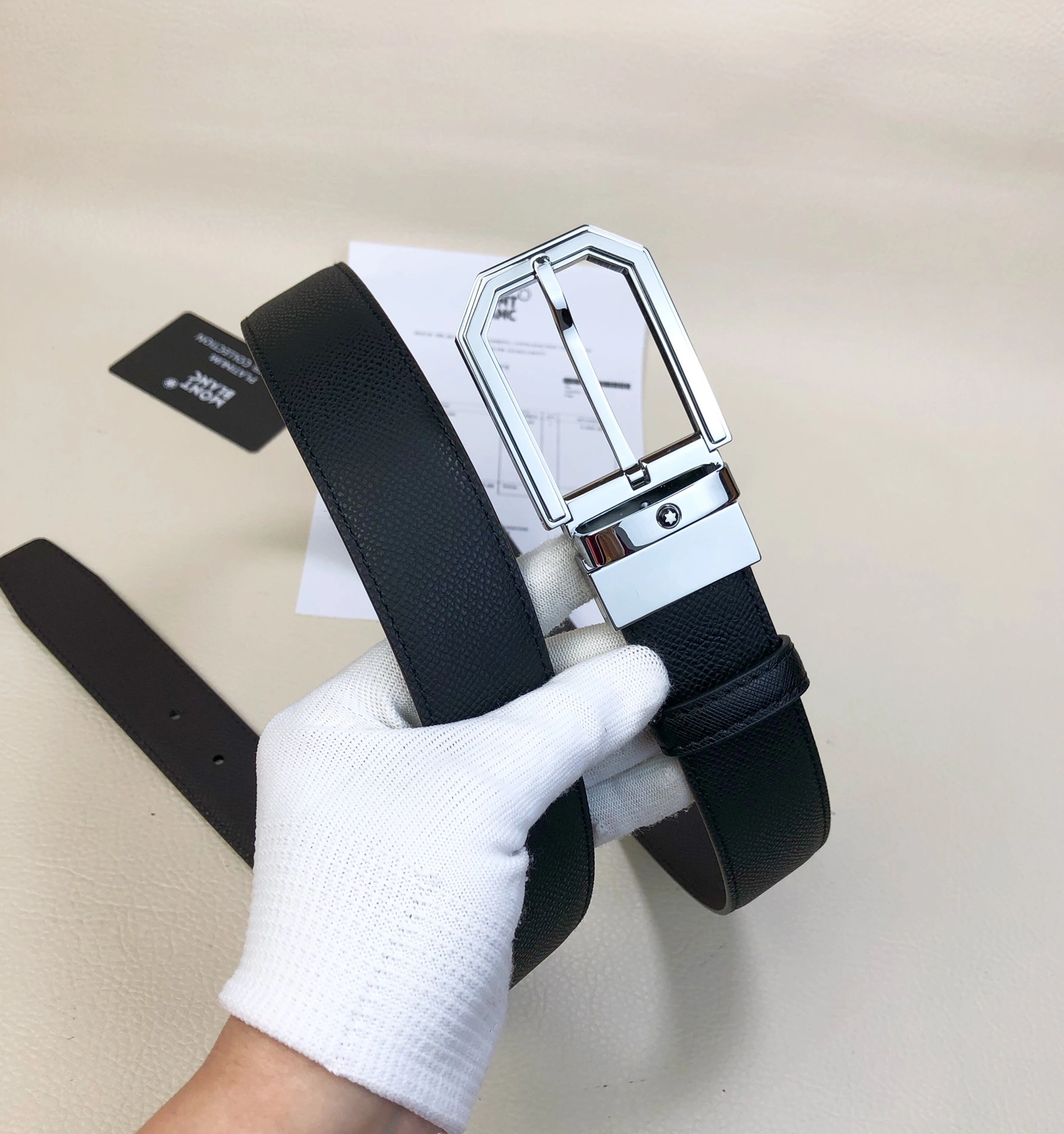 Soft 8222 Montblanc AAA Quality Belts For Men