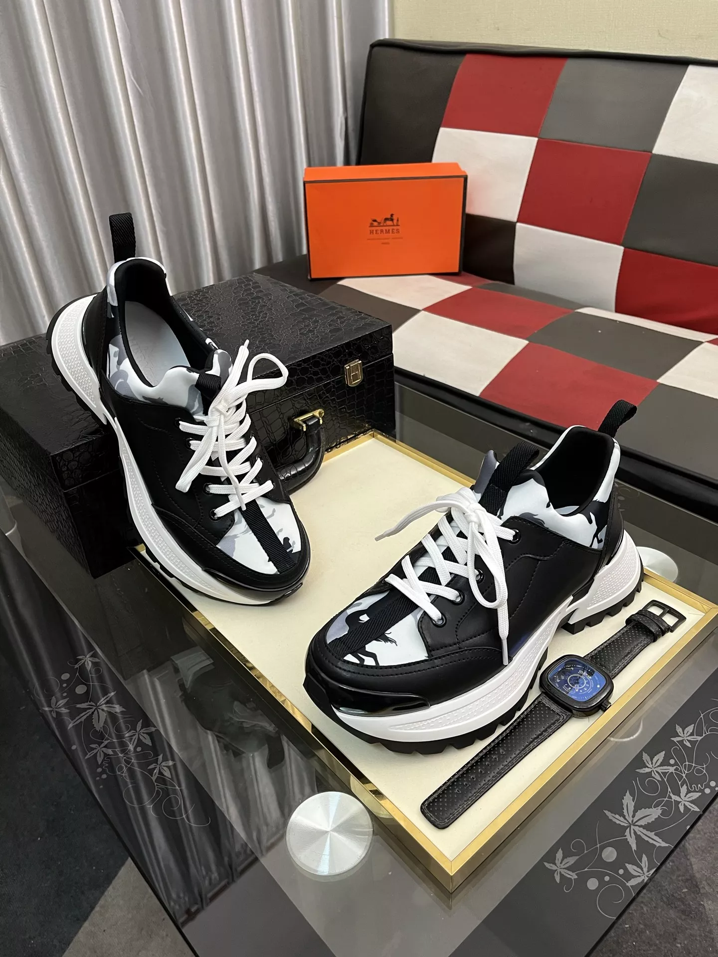 Soft 824 Hermes Casual Shoes For Men