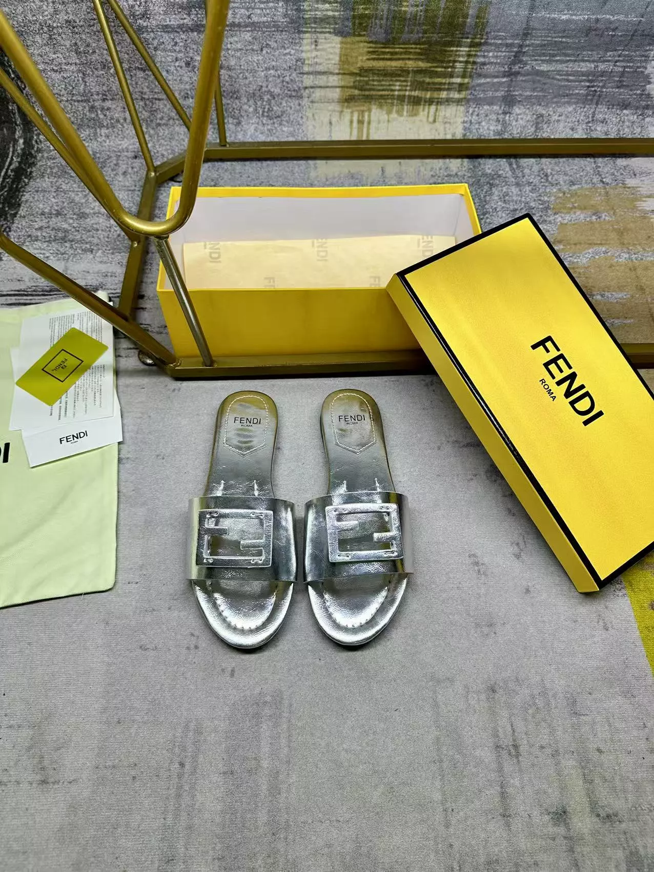 Soft 8256 Fendi Slippers For Women